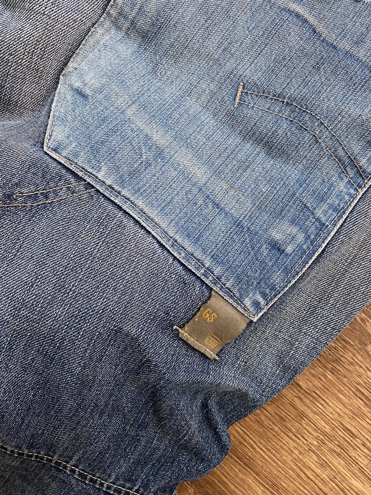 14th Addiction Vintage Y2K G Star archive Denim Cargo Baggy pants Jeans Size US 33 - 17 Thumbnail