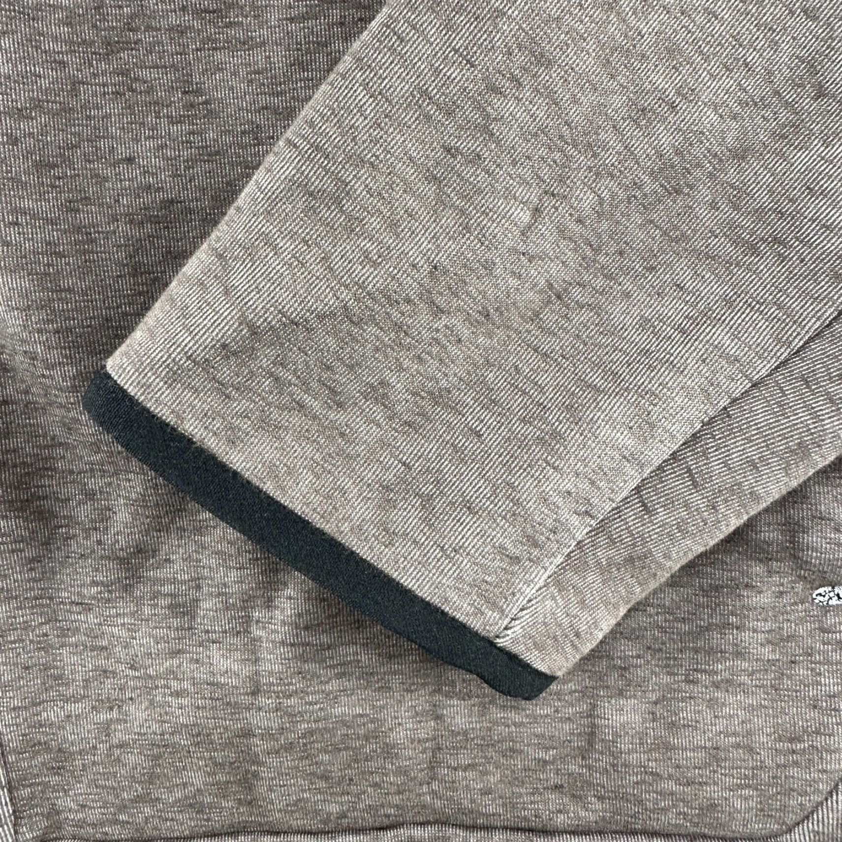 Nike Nike Hoodie Mens M Brown Grey Full Zip Tech Fleece Swoosh Iron Stone DD4688 Size US M / EU 48-50 / 2 - 3 Thumbnail