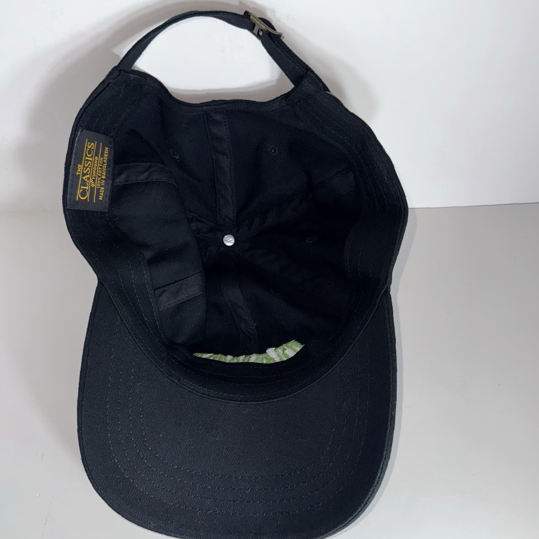 George Dawn Of The Dead George A Romero Hat Cap Strapback Horror Black Green Newуст Size ONE SIZE - 6 Thumbnail