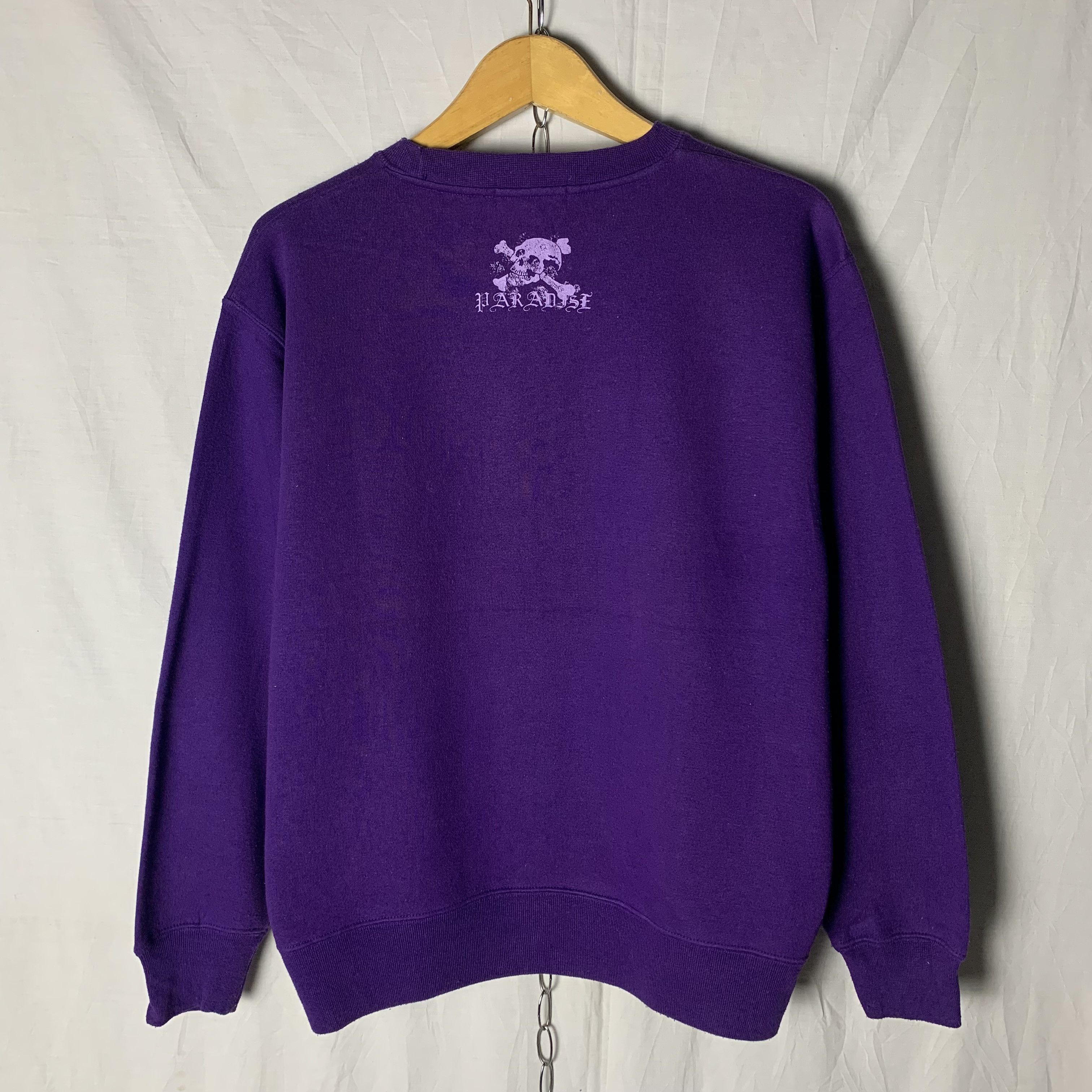 Japanese Brand ROGER Japanese Brand Paradise Take Me Down Skulls Sweatshirt Size US L / EU 52-54 / 3 - 4 Thumbnail