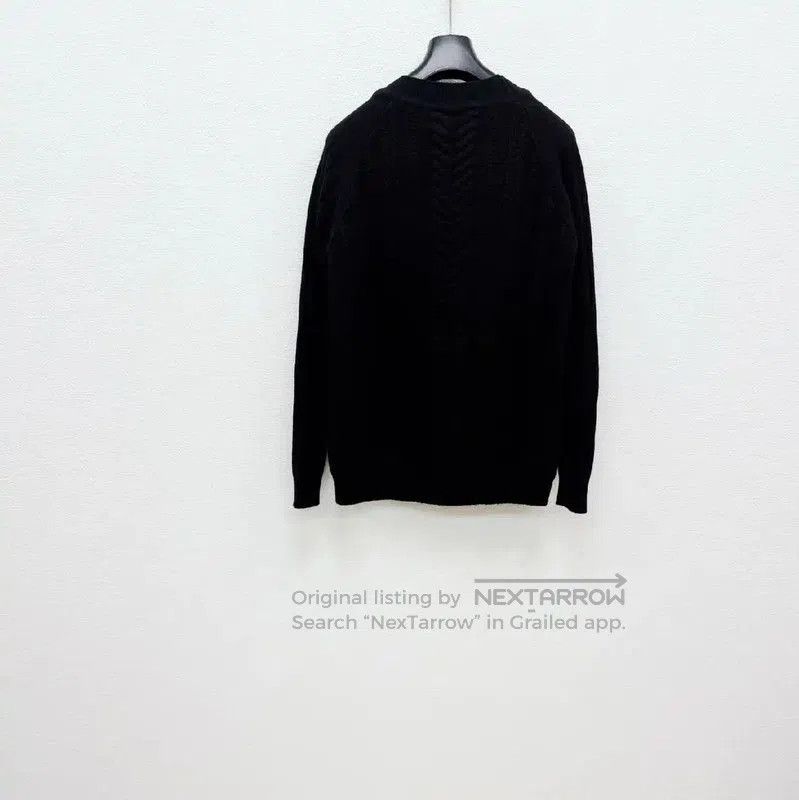 Balmain Balmain Black Wool Long Sleeve Sweater for Men . Size US M / EU 48-50 / 2 - 4 Thumbnail