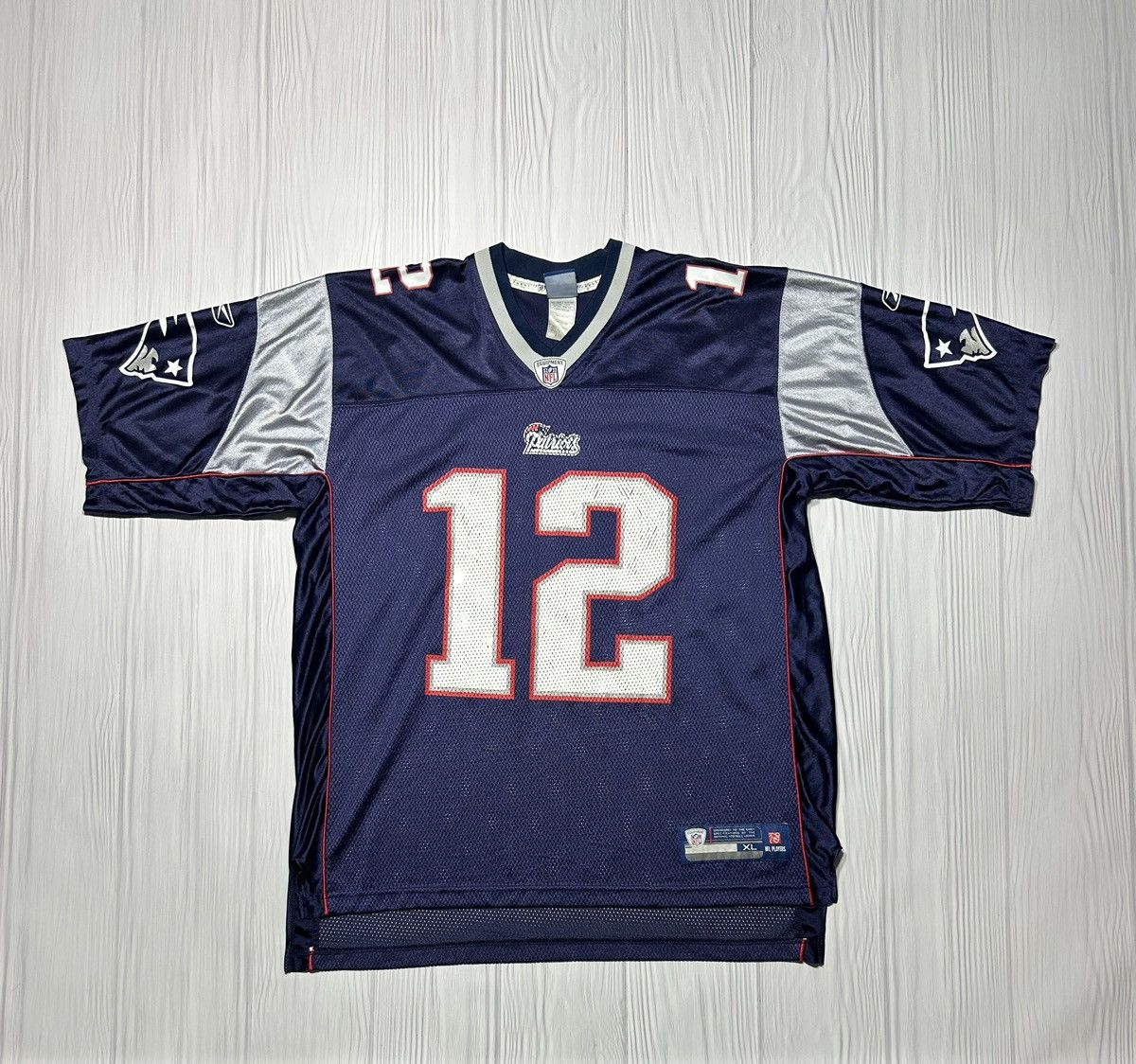 NFL Tom Brady #12 England Patriots Reebok Football Jersey NFL Size US XL / EU 56 / 4 - 2 Thumbnail
