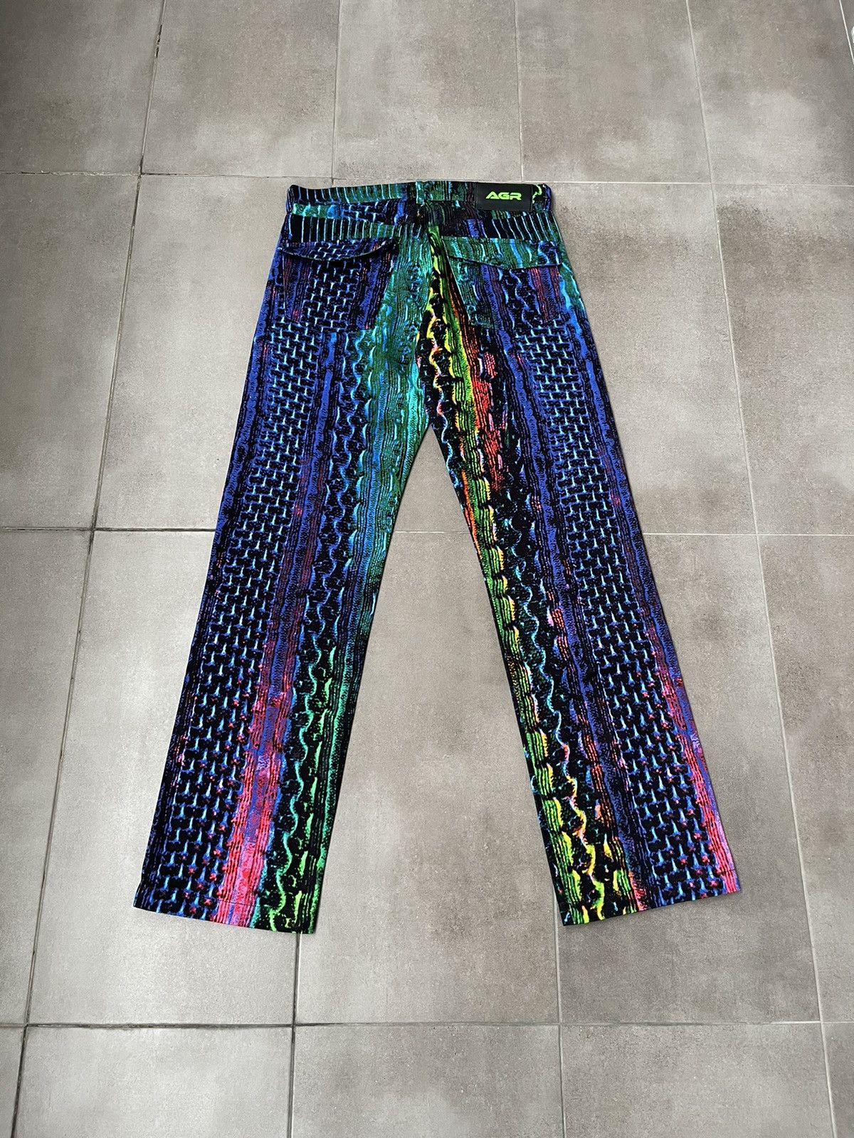 Other !DS! SS23 AGR Multi Snake Denim Pants Size US 32 / EU 48 - 11 Thumbnail