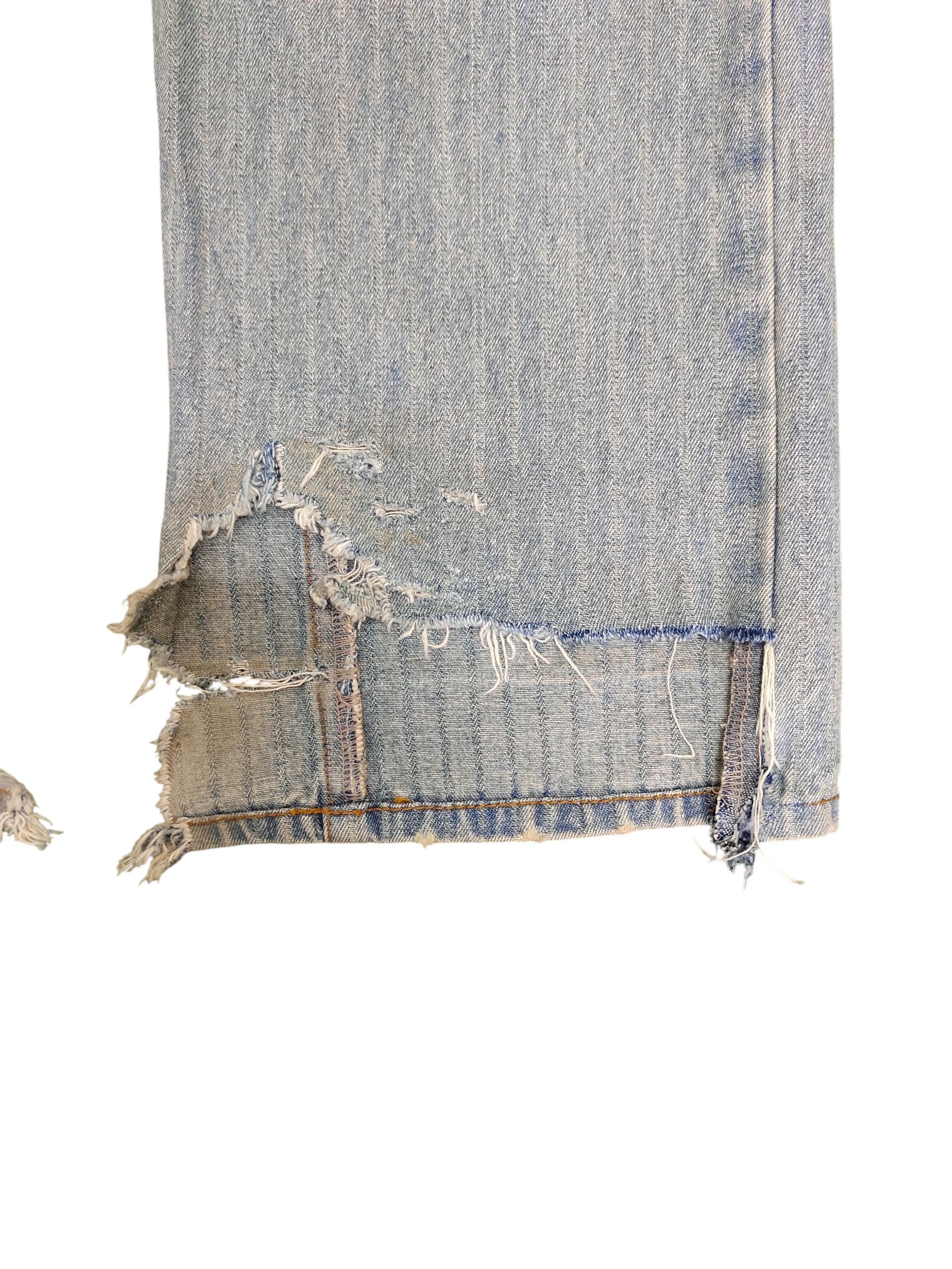 Number (N)ine × Undercover Japanese Brand Explanation World Clawmark Distress Jeans Size US 30 / EU 46 - 10 Thumbnail
