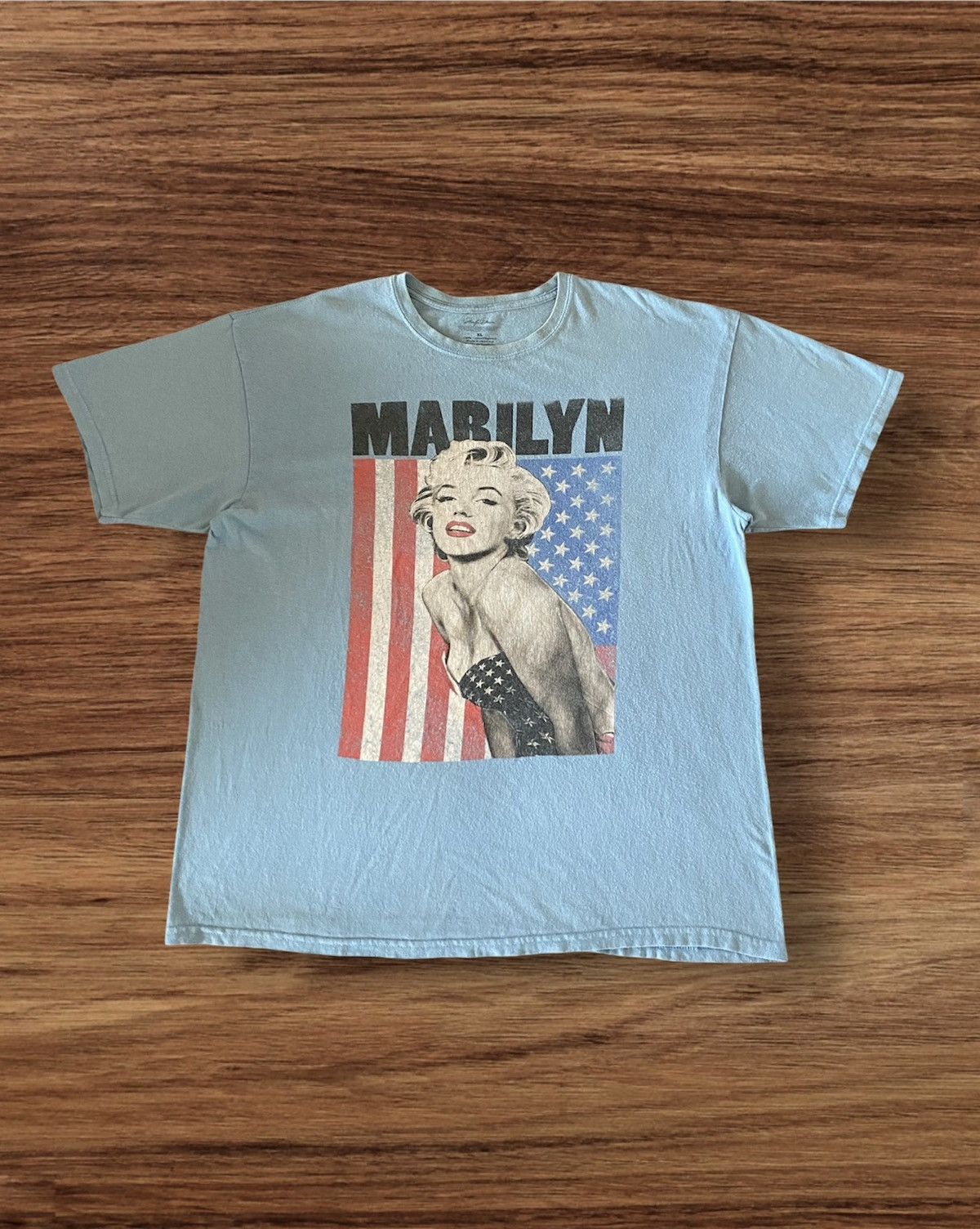Vintage MARILYN MONROE Over Print T-Shirt Size US XL / EU 56 / 4 - 1 Thumbnail