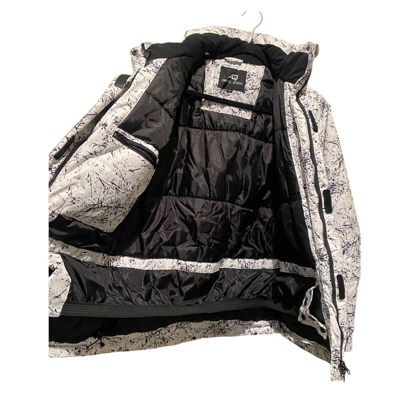 Other Arctic Queen Ski Snow White Black Jacket Small Size S / US 4 / IT 40 - 4 Thumbnail