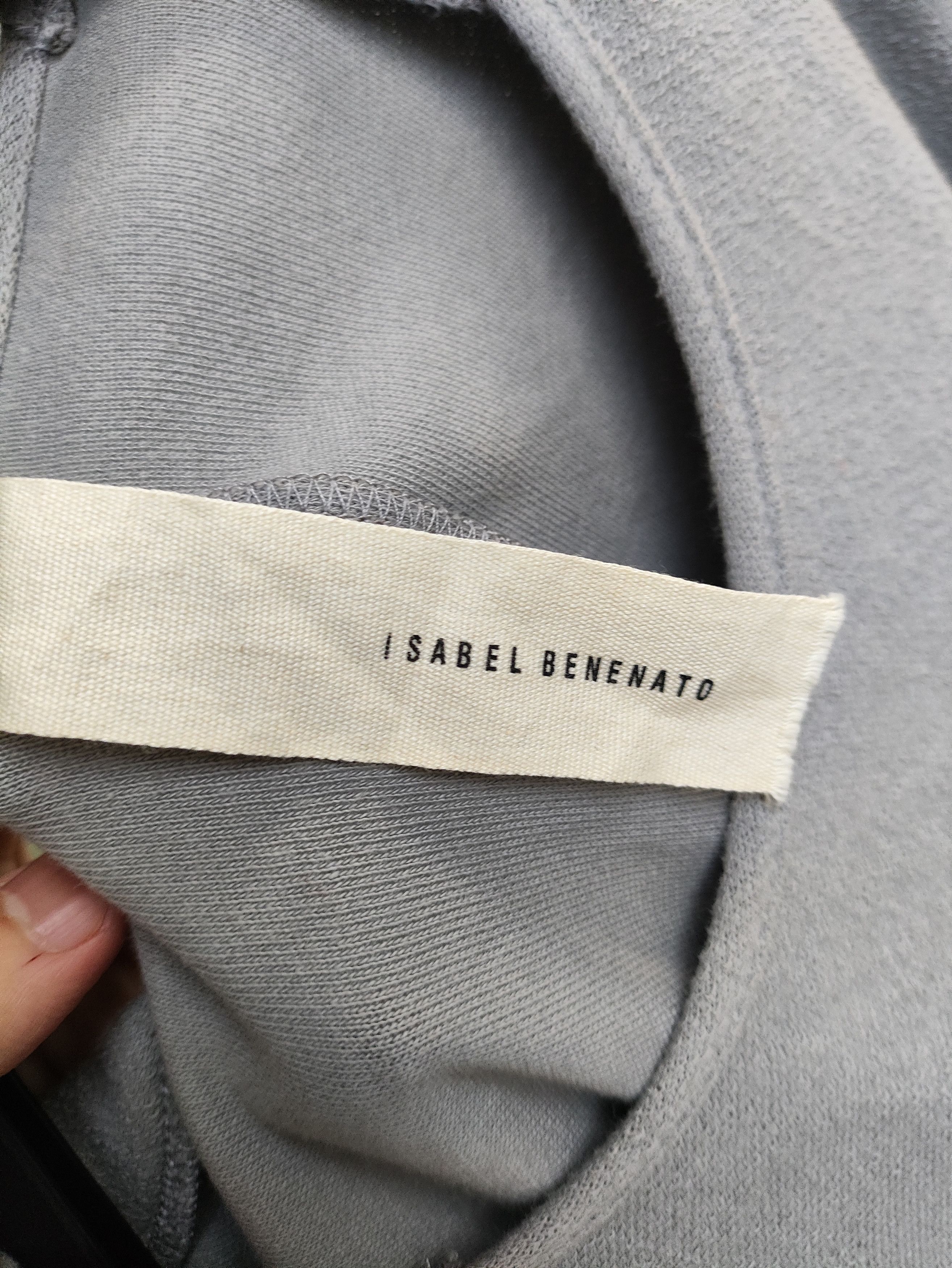 Isabel Benenato sleeve-connected long sleeve shirt Size US M / EU 48-50 / 2 - 7 Thumbnail
