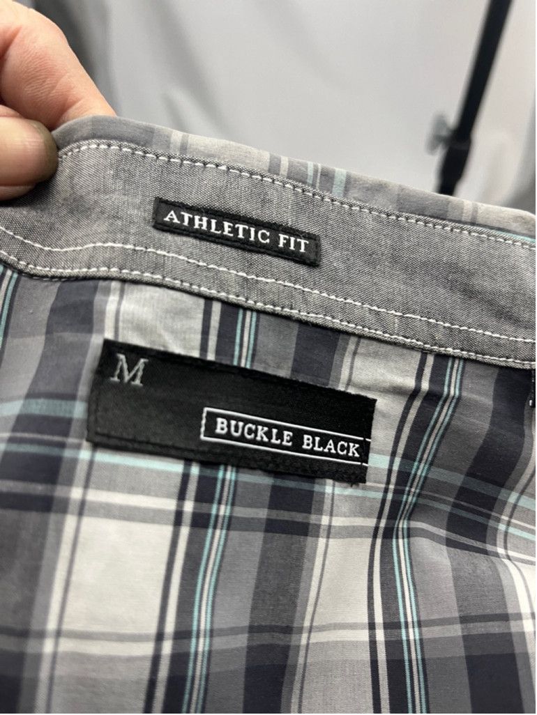 Buckle Black Buckle Black Western Plaid Shirt – Athletic Fit, Snap pkts M Size US M / EU 48-50 / 2 - 4 Thumbnail