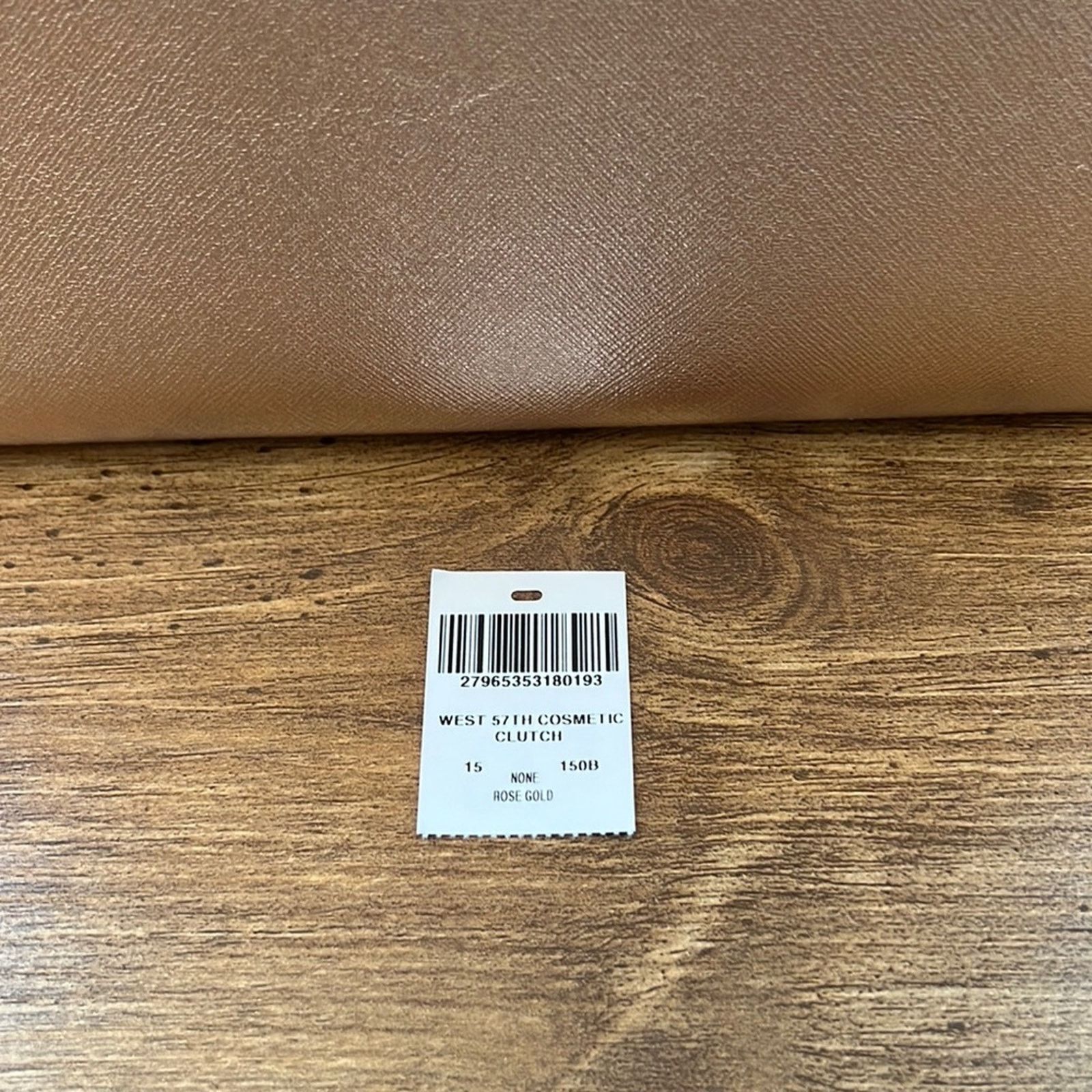 Henri Bendel Henri Bendel West 57th Cosmetic Clutch in Rose Gold Size ONE SIZE - 13 Thumbnail