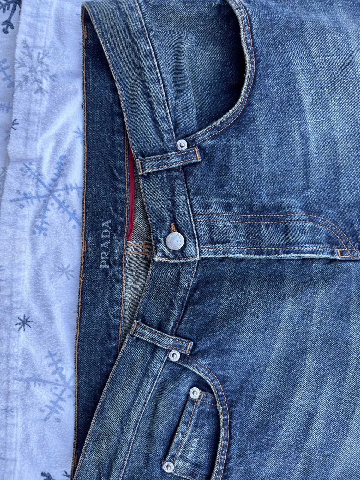 Prada Vintage Prada Jeans Size US 34 / EU 50 - 2 Thumbnail