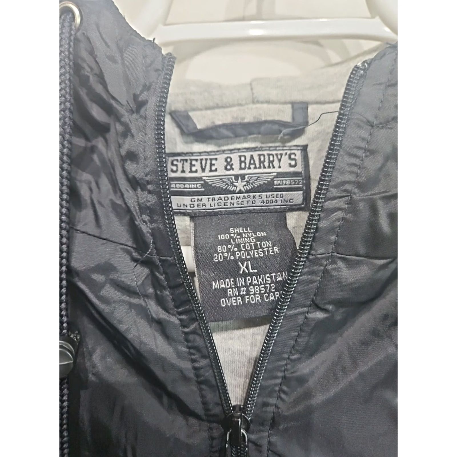 Vintage VINTAGE Steve & Barry's Chevrolet Satin Zip Jacket Mens XL Black Embroidered Truck Nascar Chevrolet Theme Size US XL / EU 56 / 4 - 3 Thumbnail