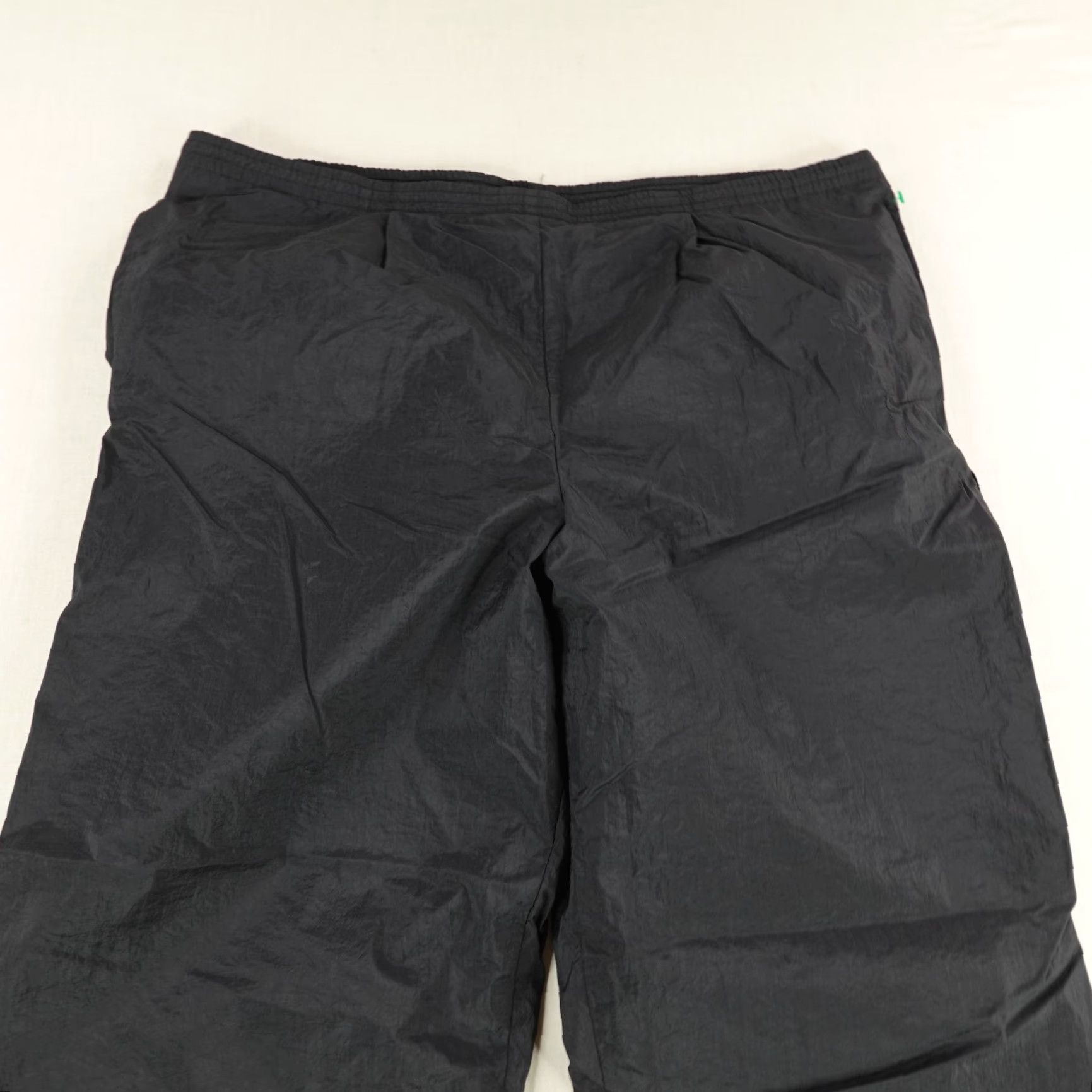 Nike Vintage Nike Pants Mens Large Black Lined Windbreaker Ankle Zip Track Joggers Size US 40 / EU 56 - 2 Thumbnail
