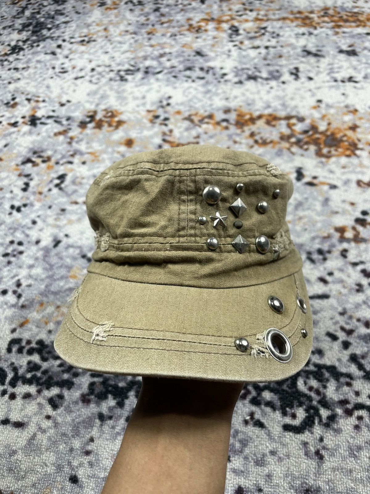 Beauty Beast × If Six Was Nine × Vintage vintage studded hat commando Size ONE SIZE - 4 Thumbnail