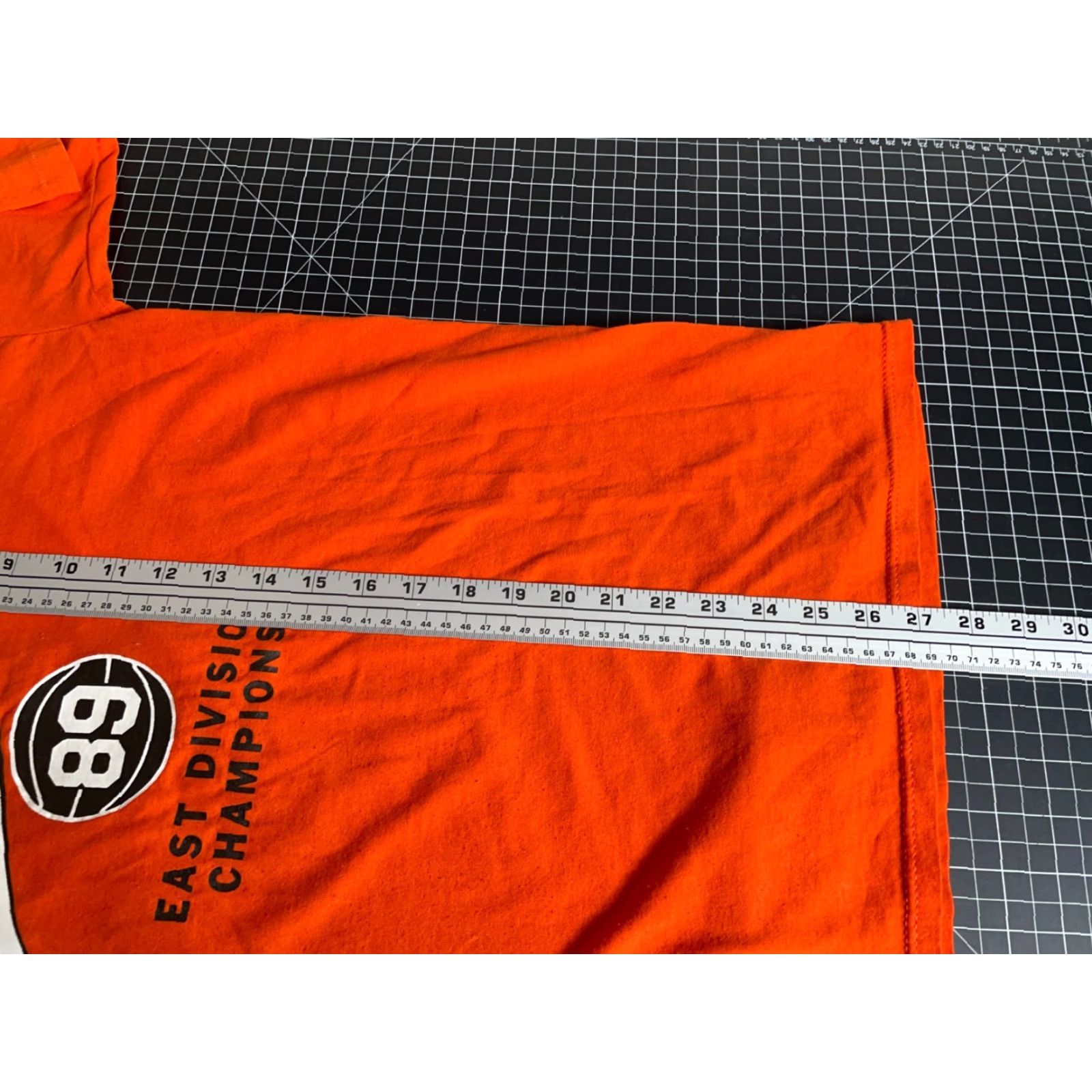 Russell Athletic VINTAGE Russell Athletic Clio Michigan Basketball T-Shirt Adult XL Orange 80s 90s City Retro Sports Men Shirt Size US XL / EU 56 / 4 - 6 Thumbnail
