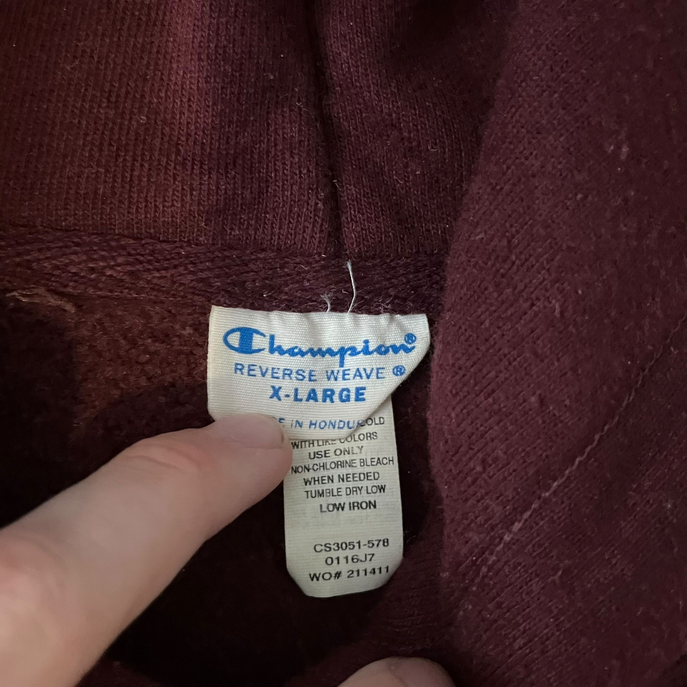 Champion Virginia Tech Champion Reverse Weave Hoodie VT Size US XL / EU 56 / 4 - 3 Thumbnail