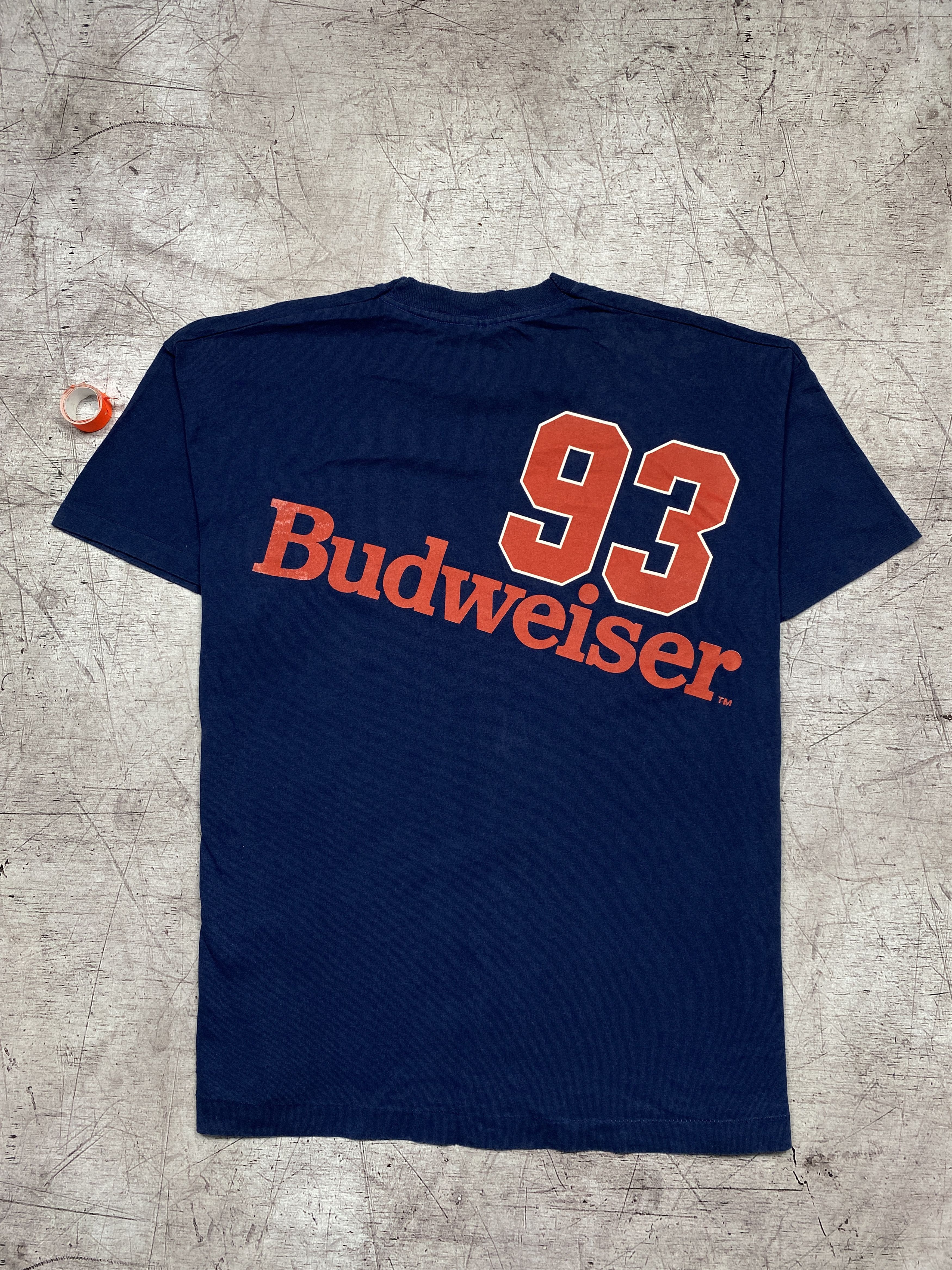 Budweiser × Vintage Budweiser 93 Vintage Bud t-shirt tee Size US XL / EU 56 / 4 - 6 Thumbnail