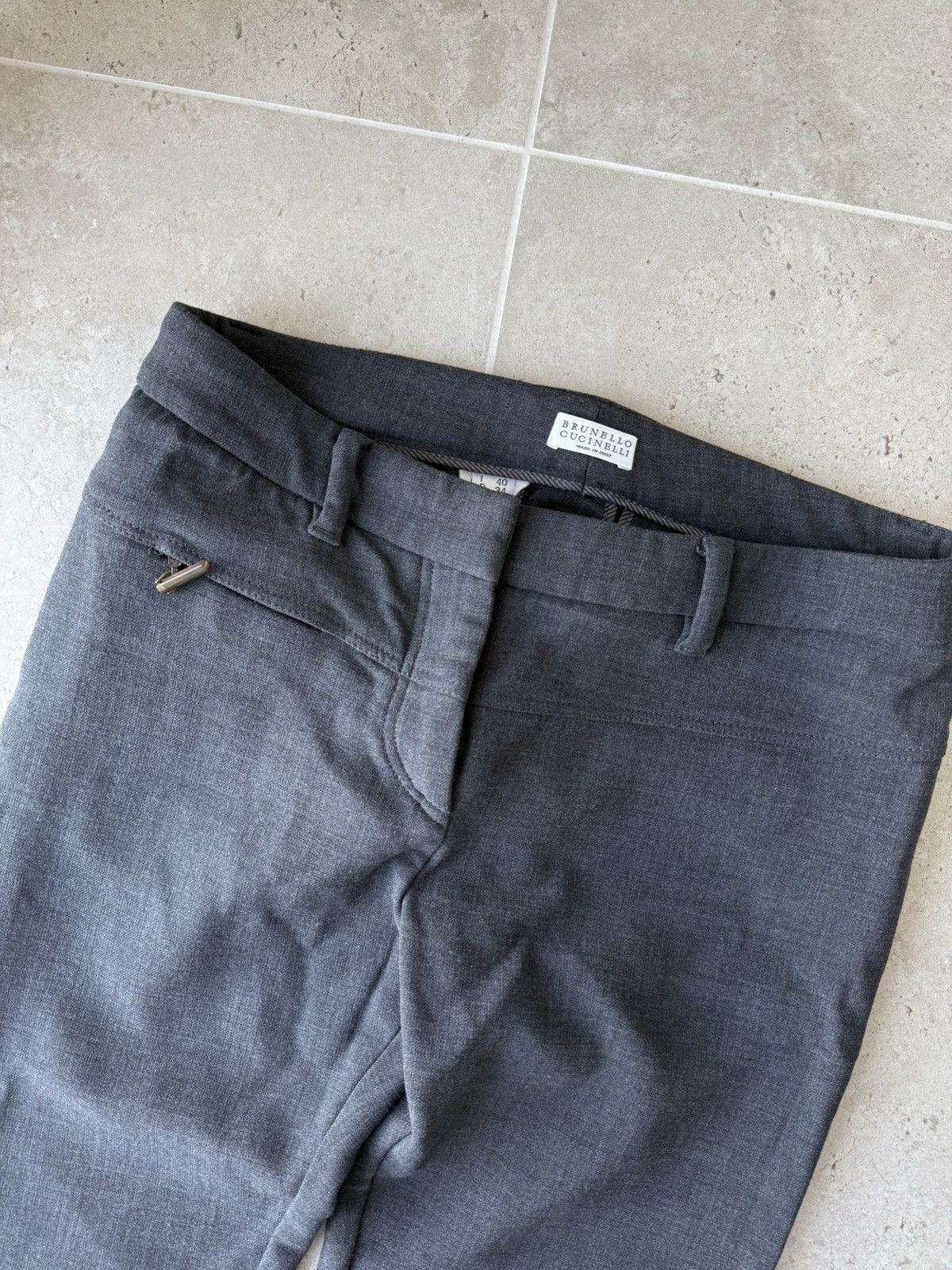 Brunello Cucinelli Vintage Brunello Cucinelli Luxury Pants Size 27" / US 4 / IT 40 - 4 Thumbnail