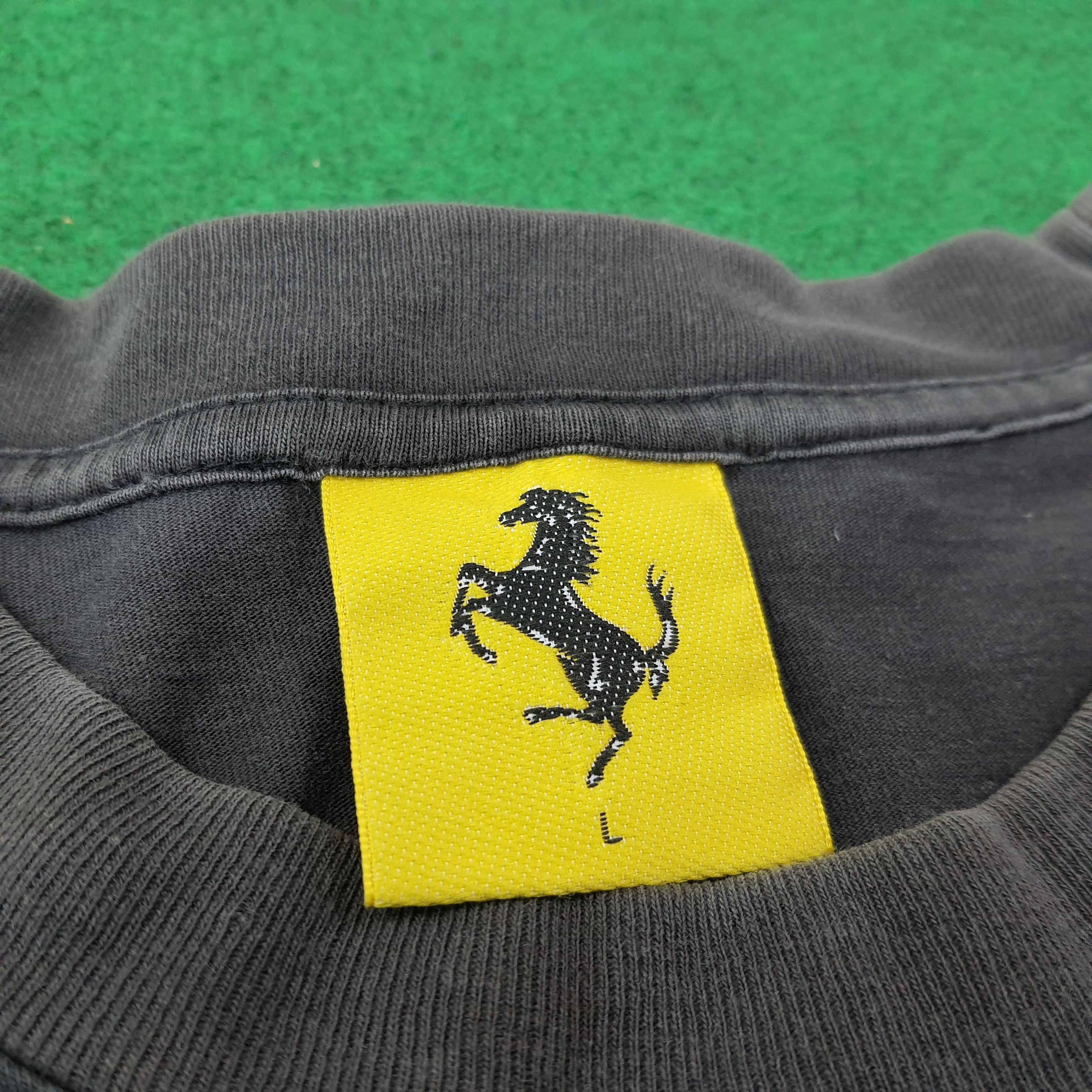 Ferrari Vintage Ferrari Sports Big Logo Tshirt C223N44 Size US L / EU 52-54 / 3 - 5 Thumbnail