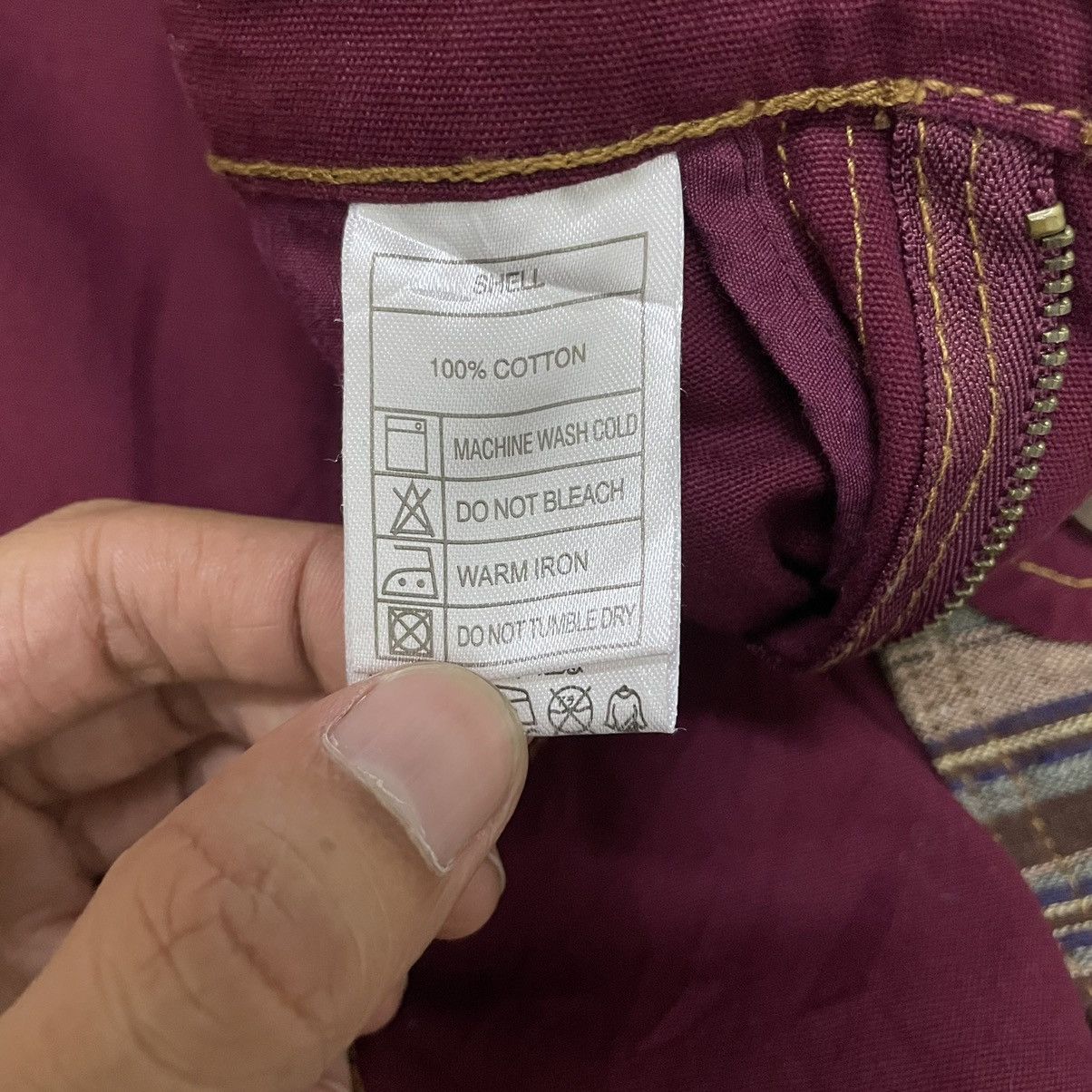 20471120 🇯🇵 JUNGLE STORM NATIVE CARGO PANTS Size US 31 - 12 Thumbnail