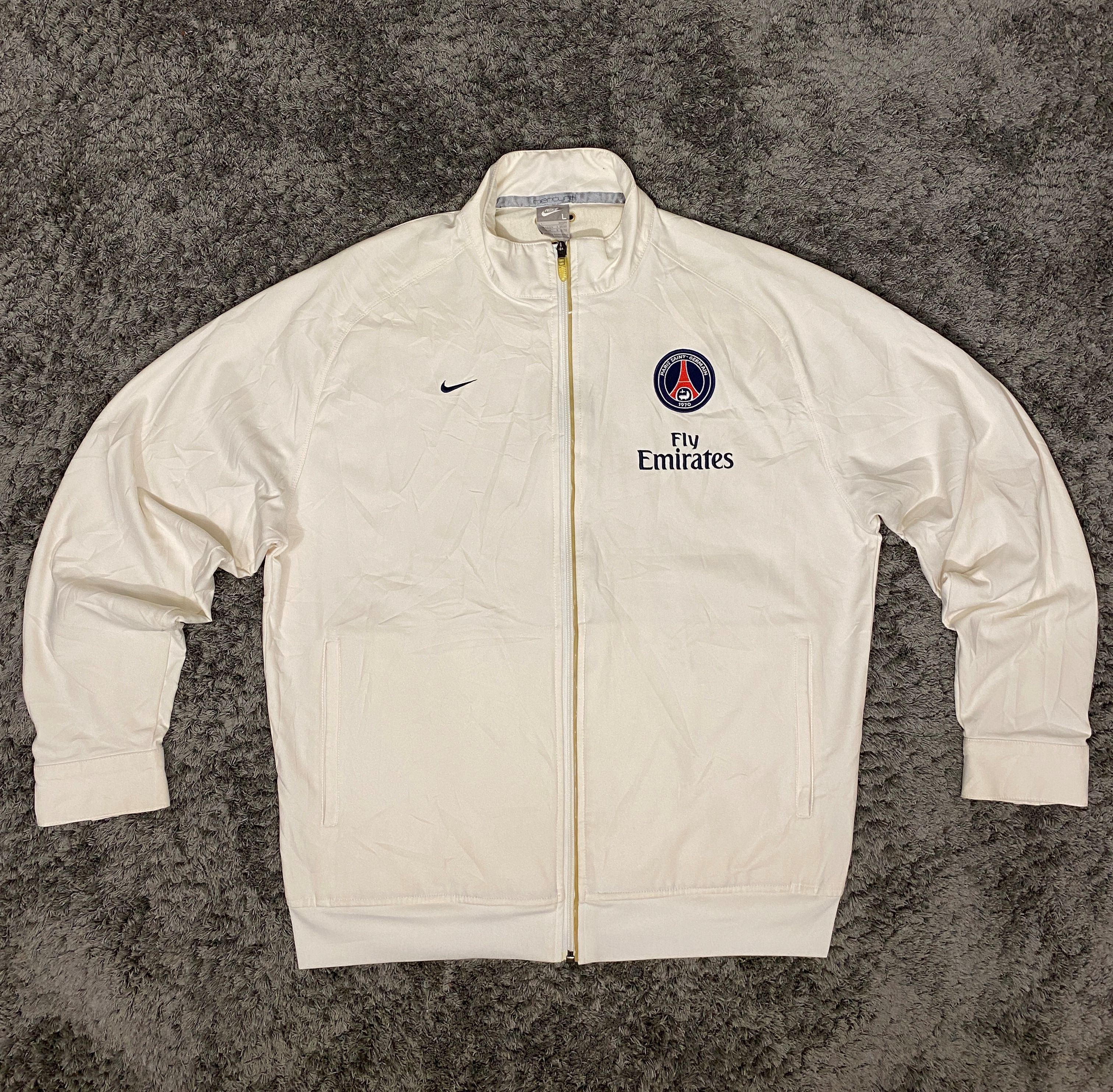 Nike Soccer Jersey Vintage Y2K PSG Vintage Track Jacket Drill 00s Nike Grailed