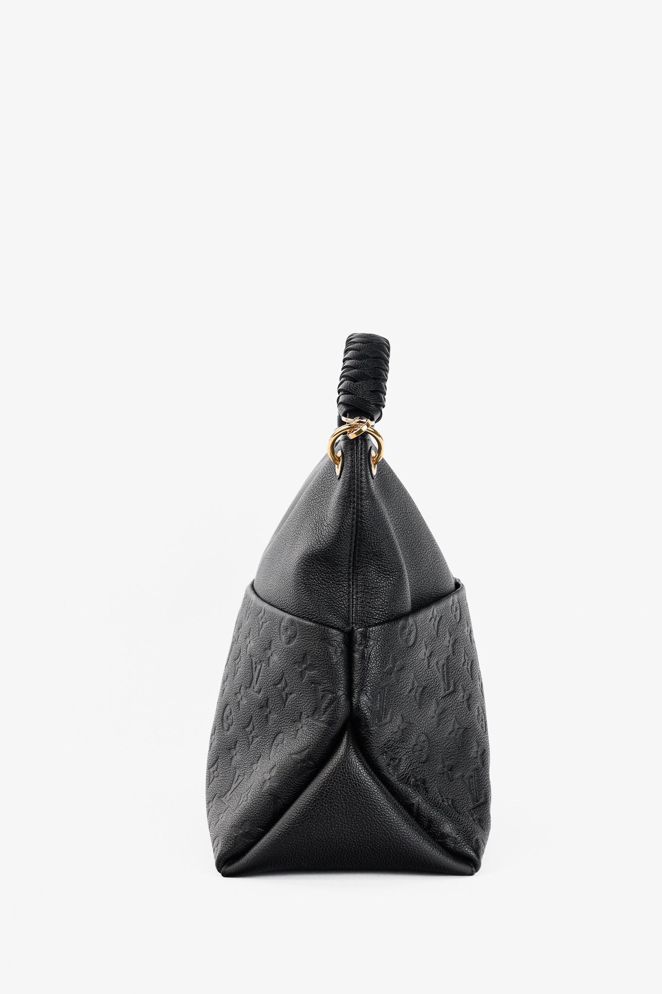 Louis Vuitton Louis Vuitton Maida Black Empreinte Monogram Leather Hobo Size ONE SIZE - 3 Thumbnail