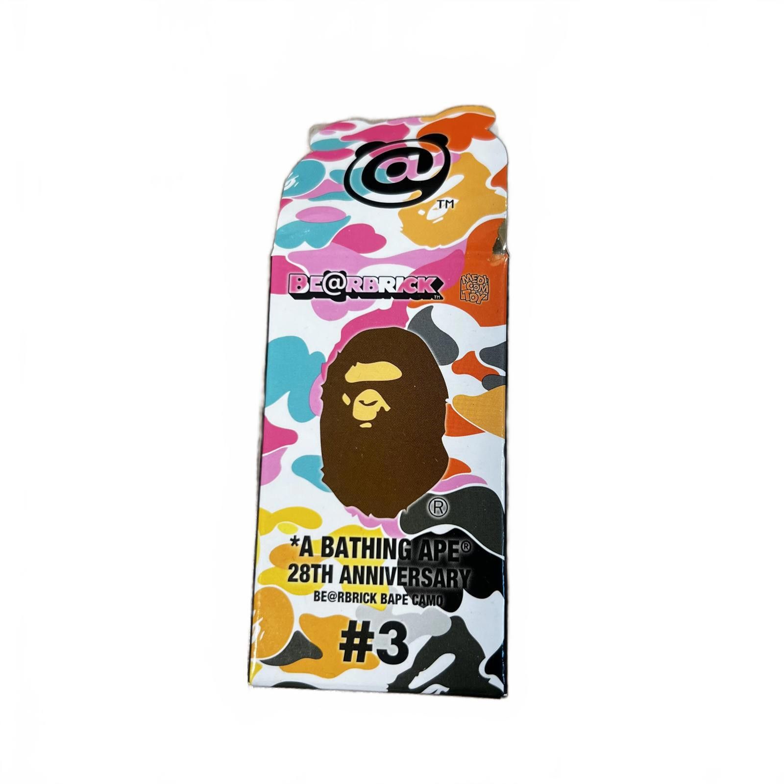 Bape Bearbrick x BAPE 28th Anniversary Camo #3 Red 100% Size ONE SIZE - 4 Thumbnail