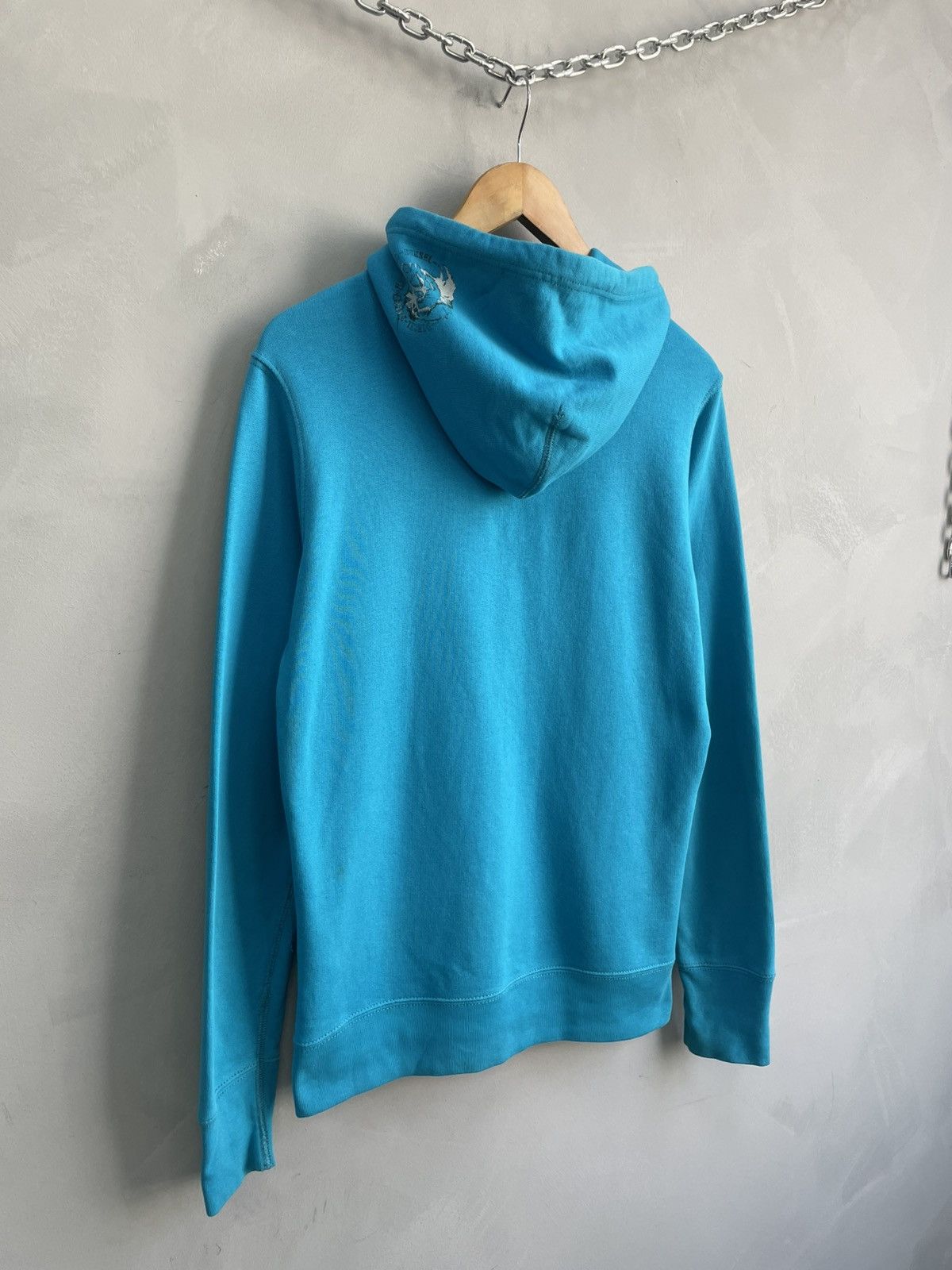 Diesel Y2K style Distressed bog logo Diesel hoodie Size US M / EU 48-50 / 2 - 9 Thumbnail