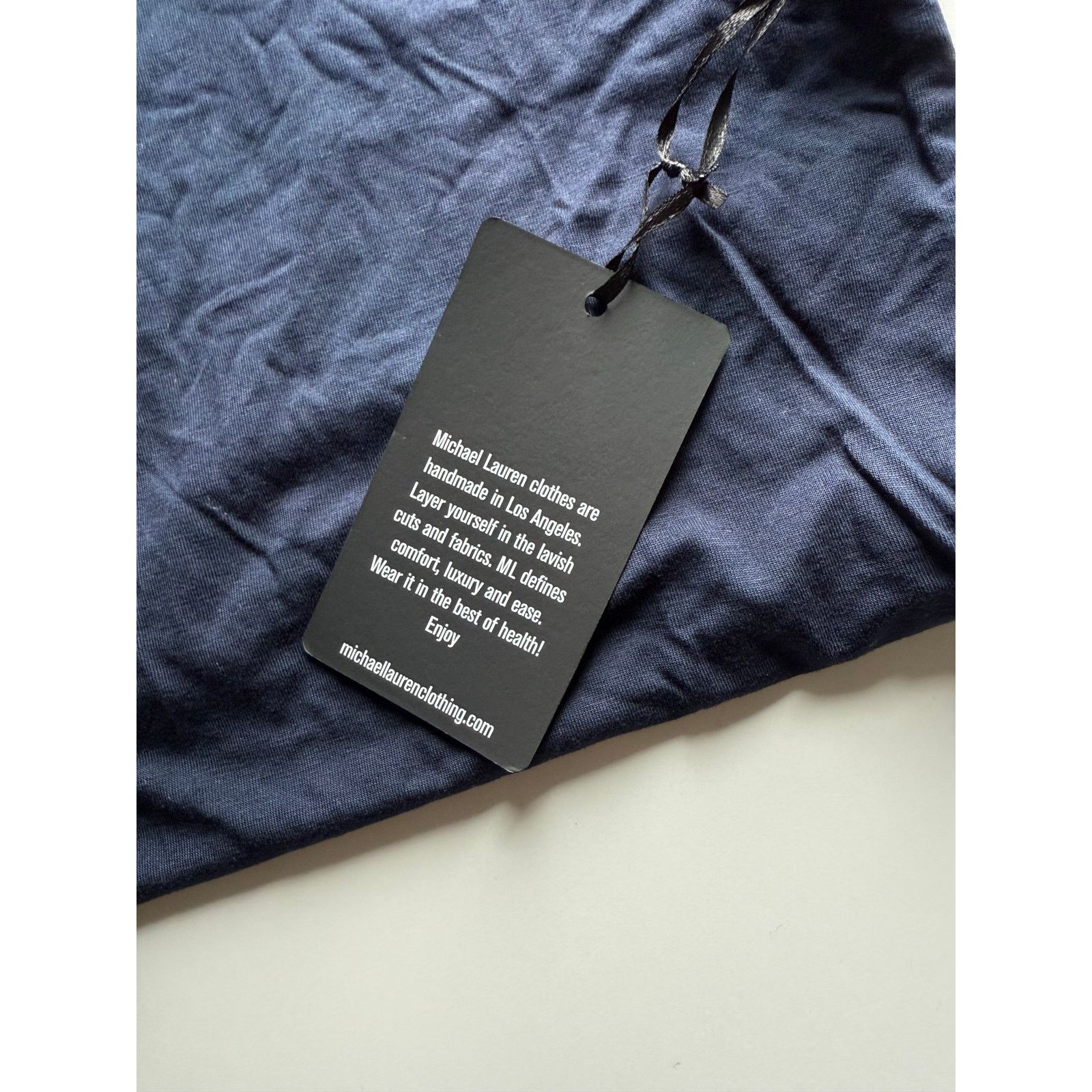 REVOLVE $66 New Michael Lauren Fitted Tee - Navy Small Size S / US 4 / IT 40 - 7 Thumbnail