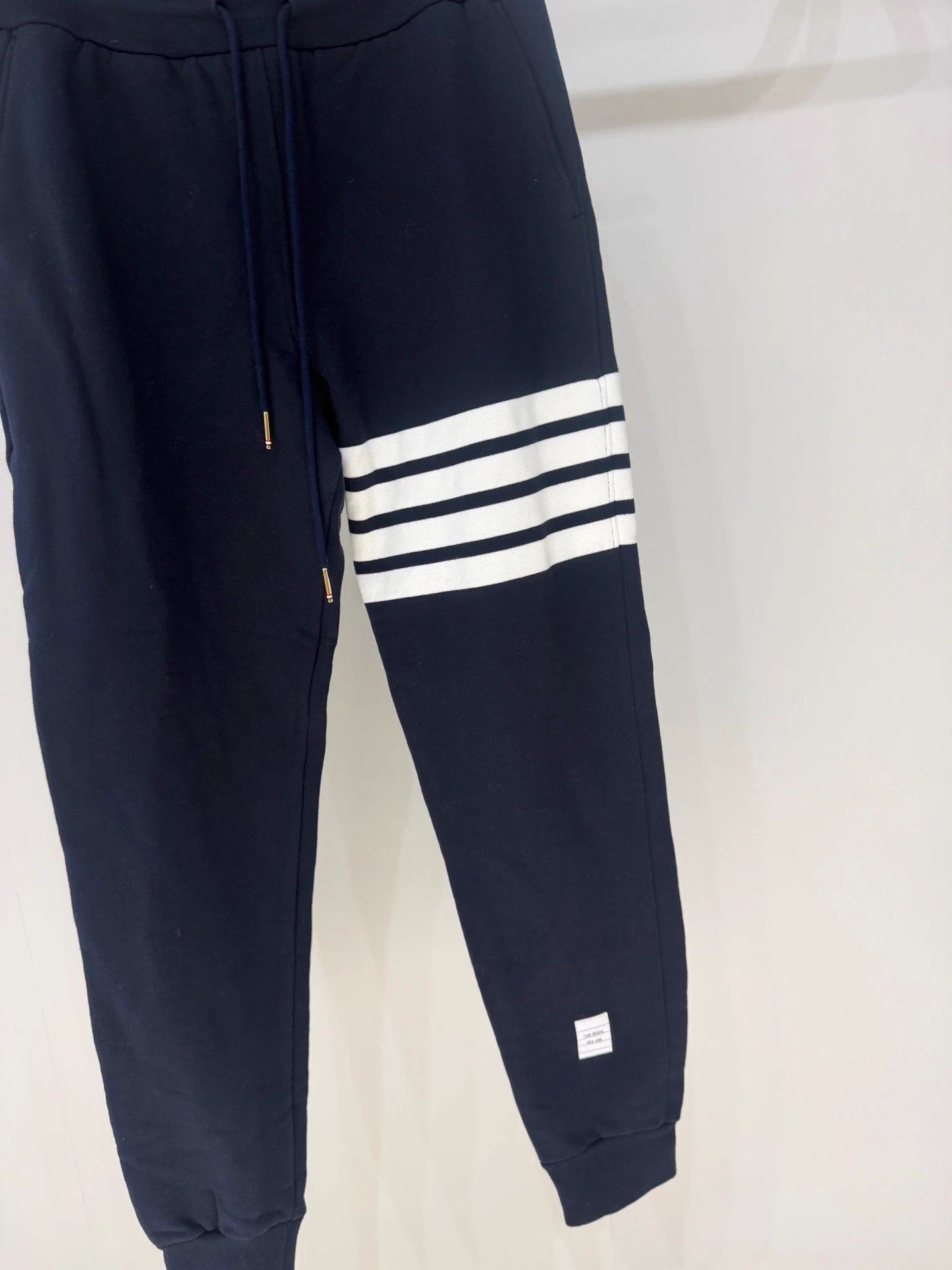 Thom Browne Thom Browne Classic Blue Track Pants 99 New 40 Size 28" / US 6 / IT 42 - 3 Thumbnail