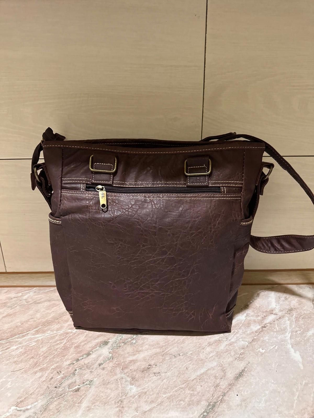 Diesel Y2K Diesel Bag Faux Leather Patchwork Techwear Utility Bag Size ONE SIZE - 5 Thumbnail