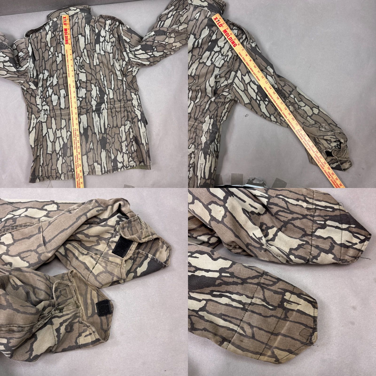 Vintage VINTAGE John Ownbey Jacket Mens M Brown Trebark Camo M65 Military Hunt Field Coat Jacket Size US M / EU 48-50 / 2 - 9 Thumbnail