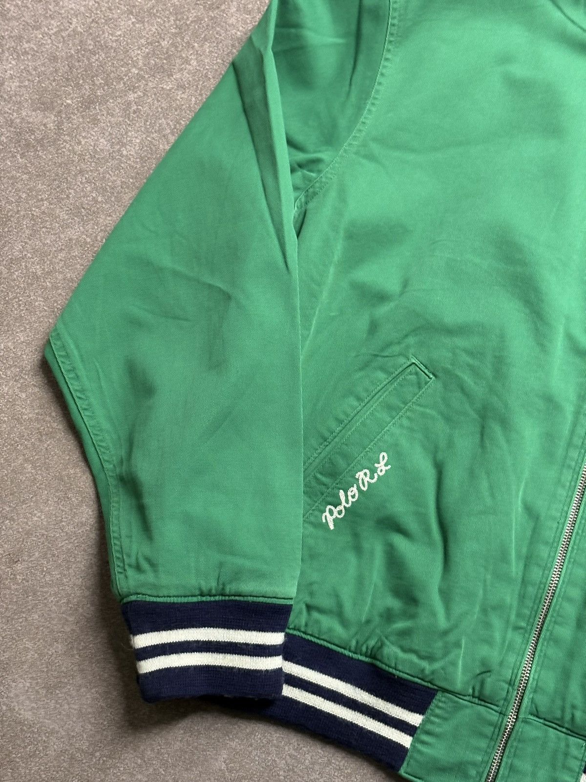 Polo Ralph Lauren Green Tennis Club Bomber Jacket Ralph Lauren Men’s XXL New Size US XXL / EU 58 / 5 - 3 Thumbnail