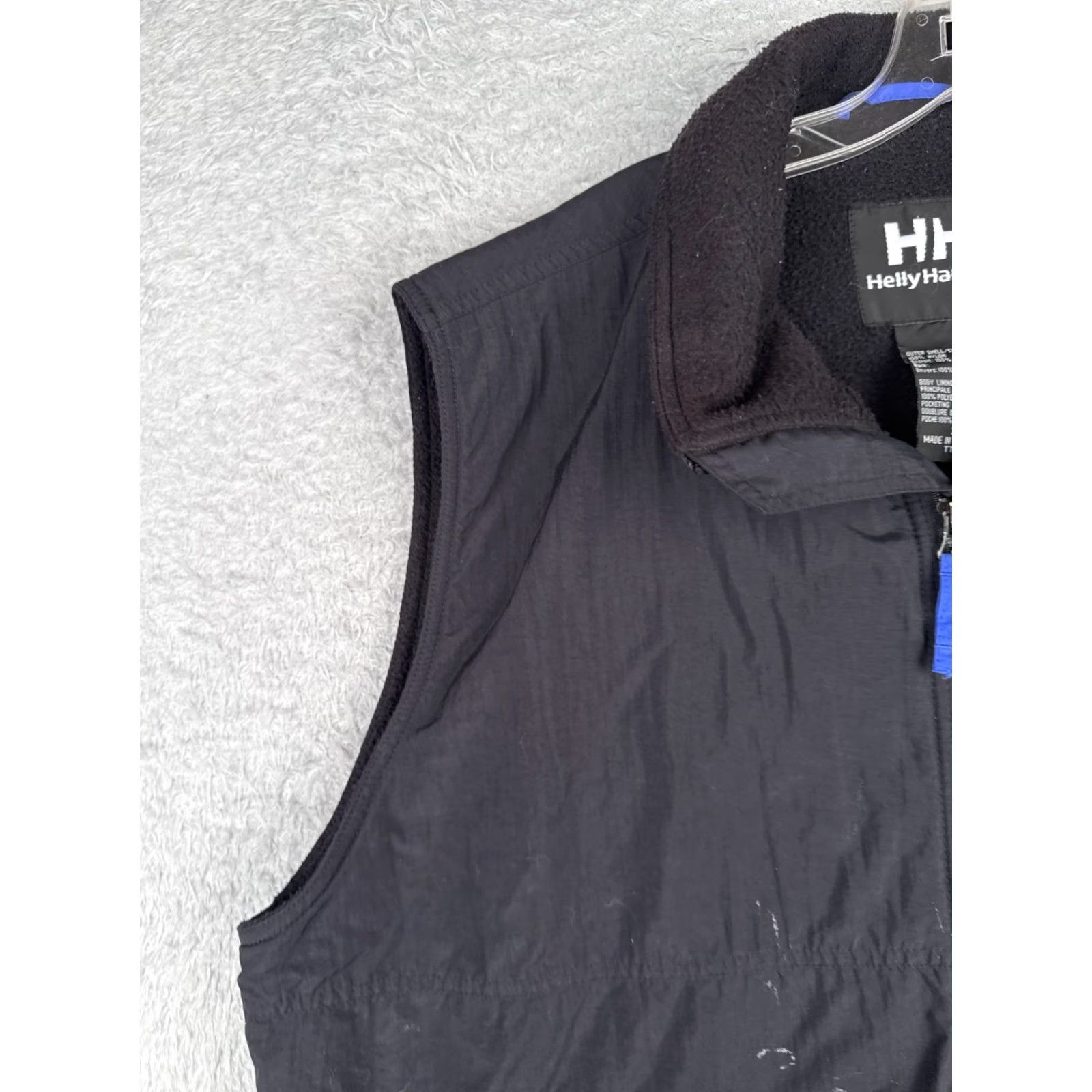 Helly Hansen Helly Hansen Vest Mens XL Black Madrid Softshell Fleece Lined Full Zip Size US XL / EU 56 / 4 - 5 Thumbnail