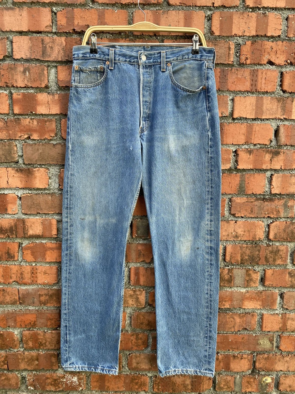 Levi's Vintage Clothing W34x31.5 Vintage levi's 501 made in USA Size US 34 / EU 50 - 1 Thumbnail