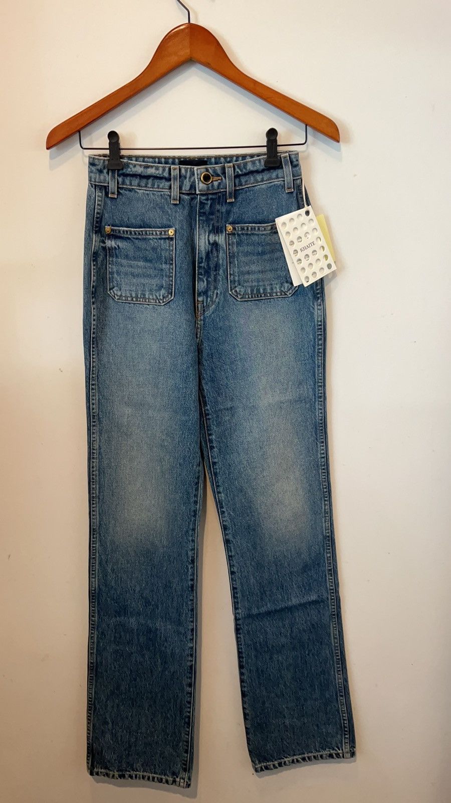 KHAITE Khaite Isabella Jeans Size 26" / US 2 / IT 38 - 2 Thumbnail