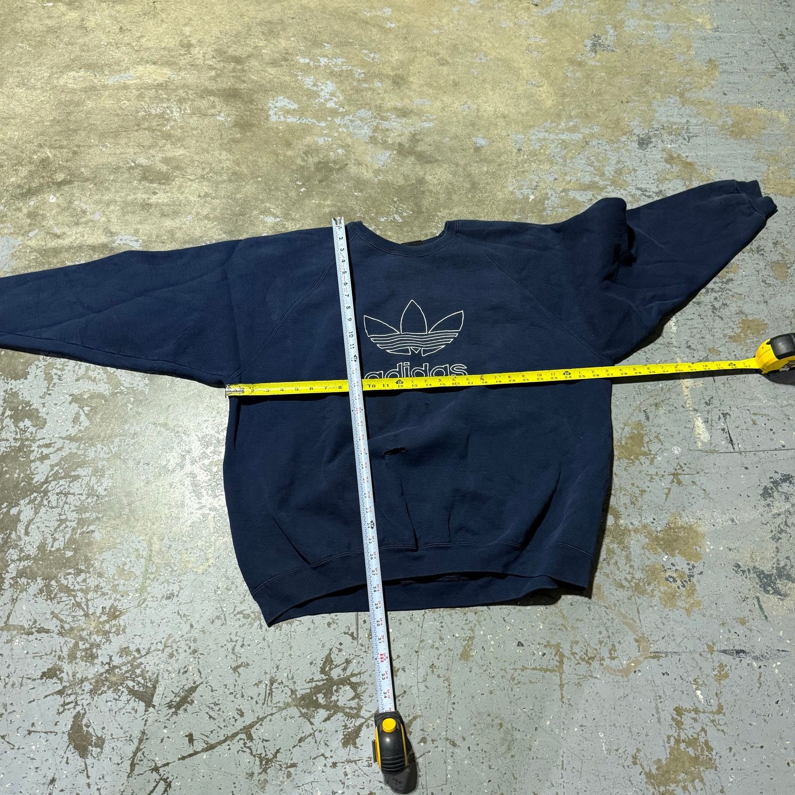 Adidas Vintage 90’s Adidas Crewneck Xxl Size US XXL / EU 58 / 5 - 7 Thumbnail