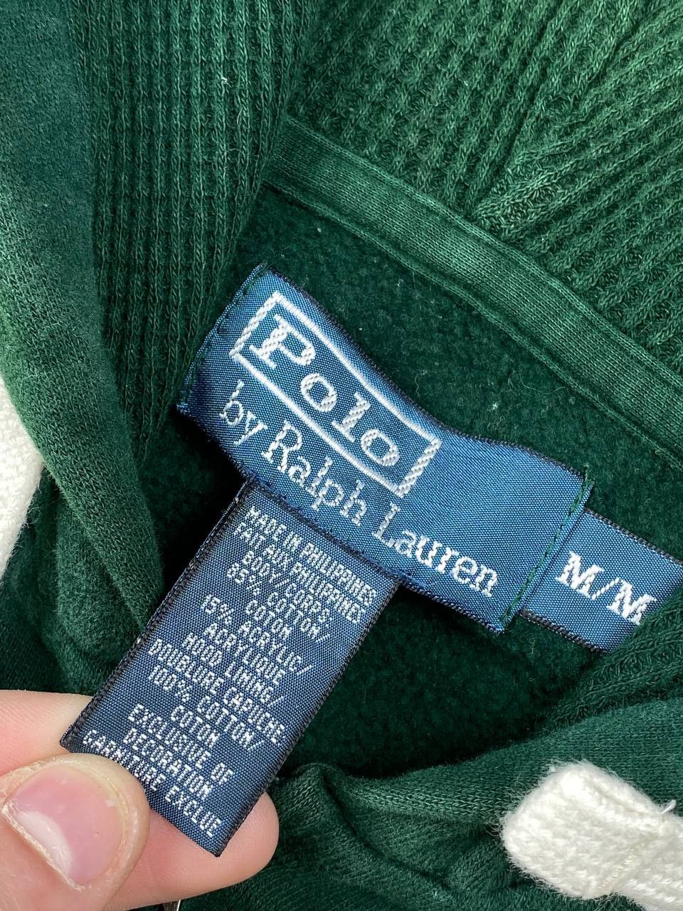 Polo Ralph Lauren Polo Ralph Lauren Full Zip Hoodie Big Pony Men Size M Green Size US M / EU 48-50 / 2 - 8 Thumbnail