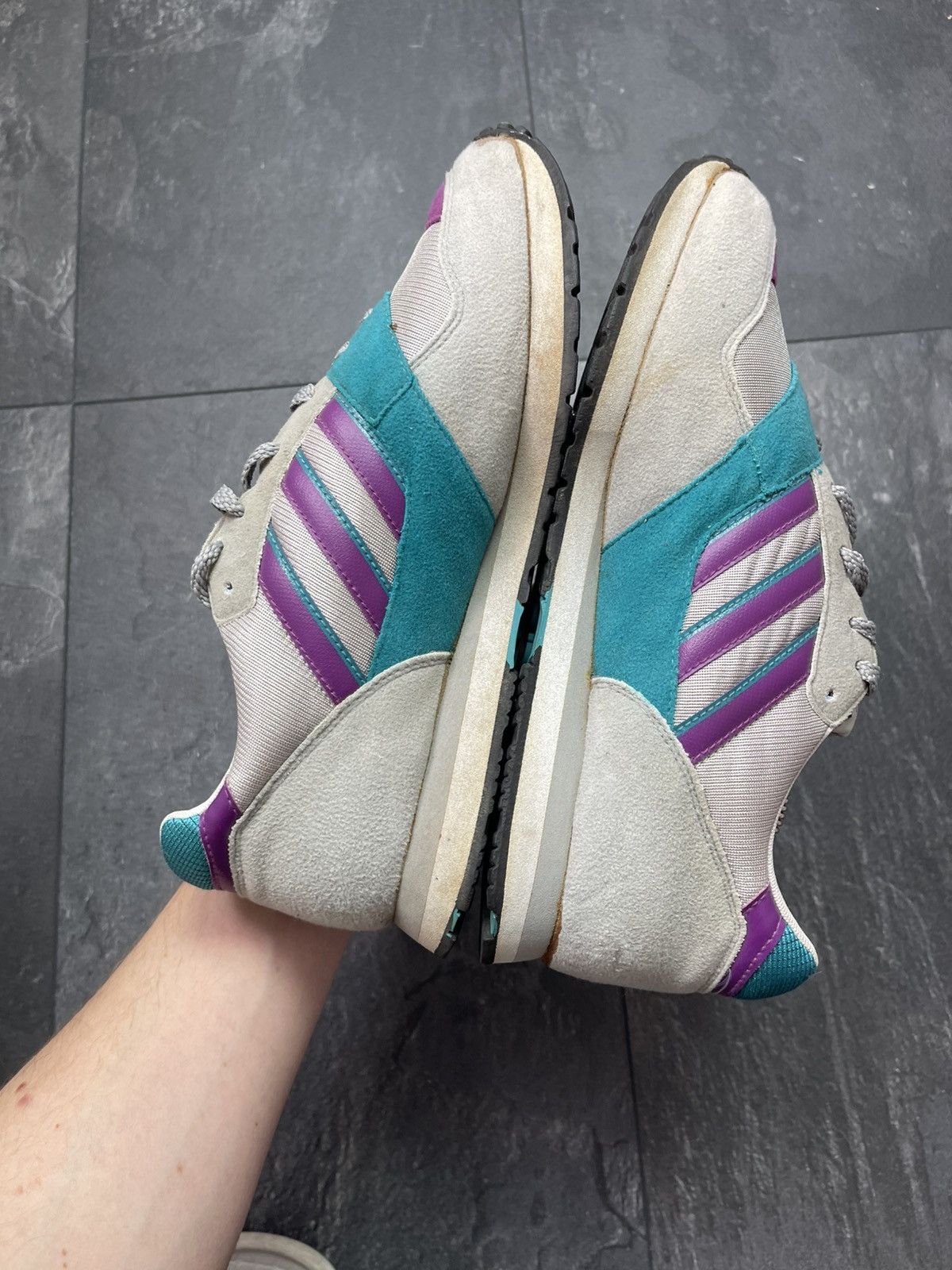 Adidas × Streetwear × Vintage Vintage 80’s Adidas Trainers Made in Philippines Size US 8 / EU 41 - 12 Thumbnail