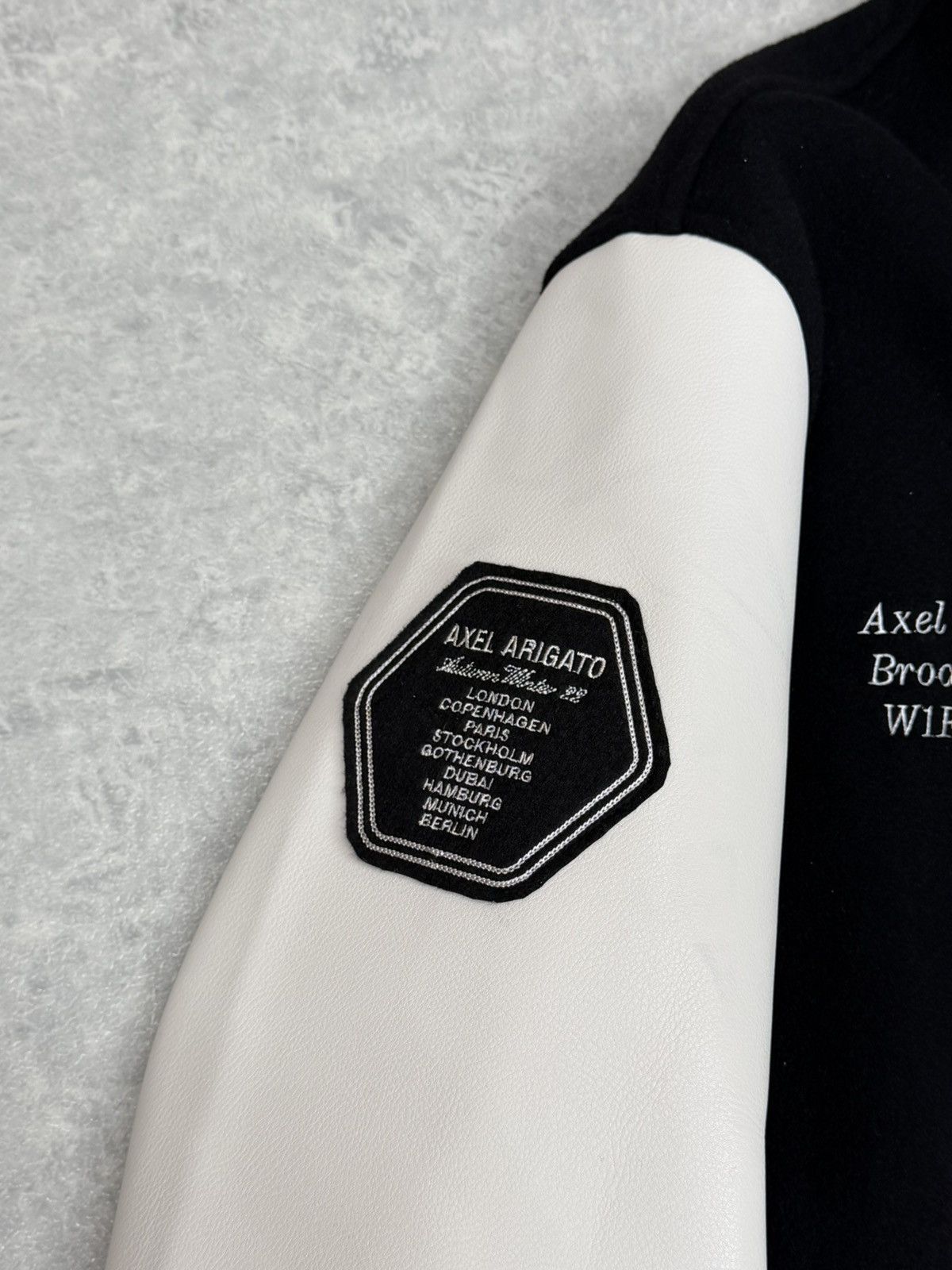 Axel Arigato Axel Arigato illusion Varsity Bomber Jacket Size L Size US L / EU 52-54 / 3 - 6 Thumbnail