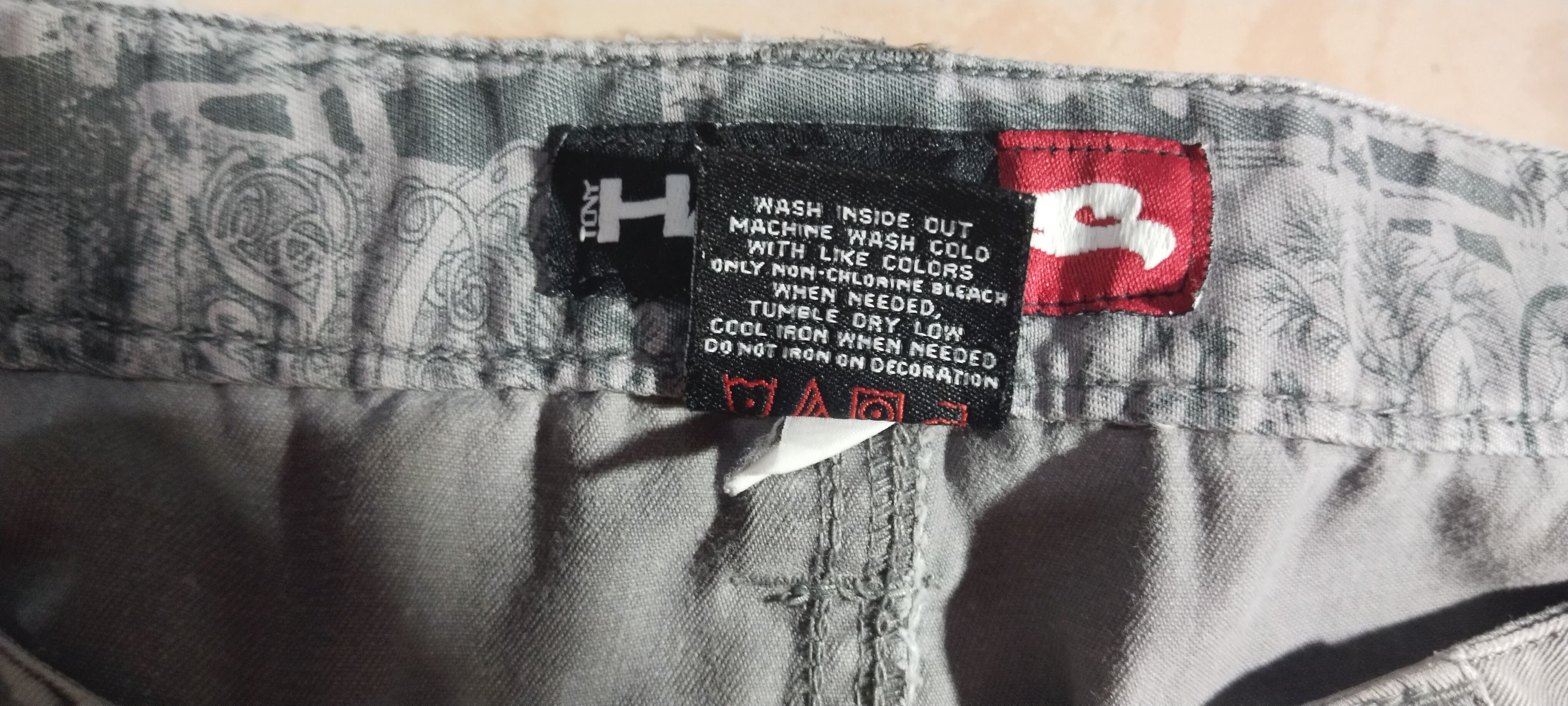 Tony Hawk Vintage Tony Hawk Baggy Jorts Y2K Skater Shorts Size US 34 / EU 50 - 4 Thumbnail