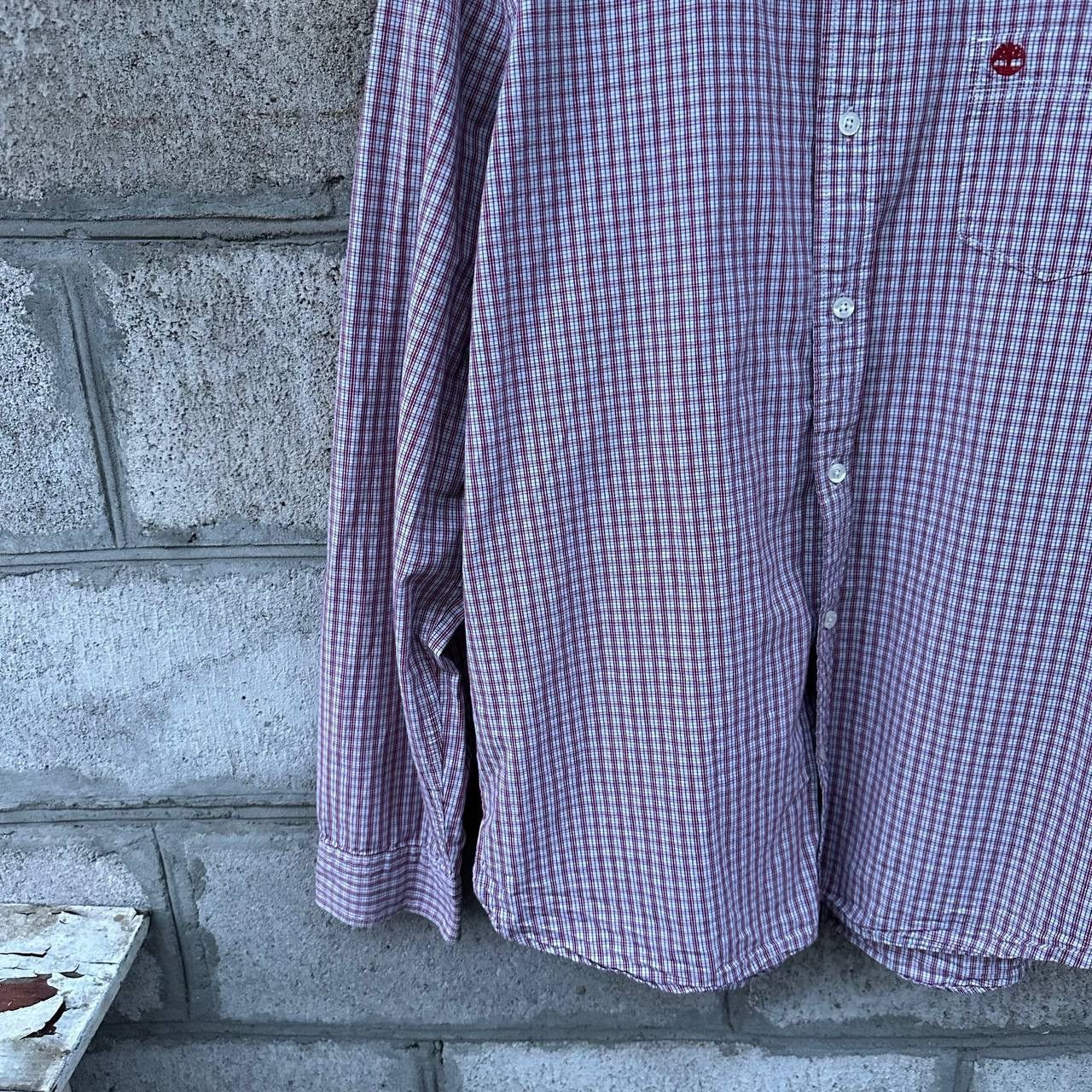 Timberland VTG Timberland Checkered Shirt Button Up Size L Western 00s Size US L / EU 52-54 / 3 - 3 Thumbnail
