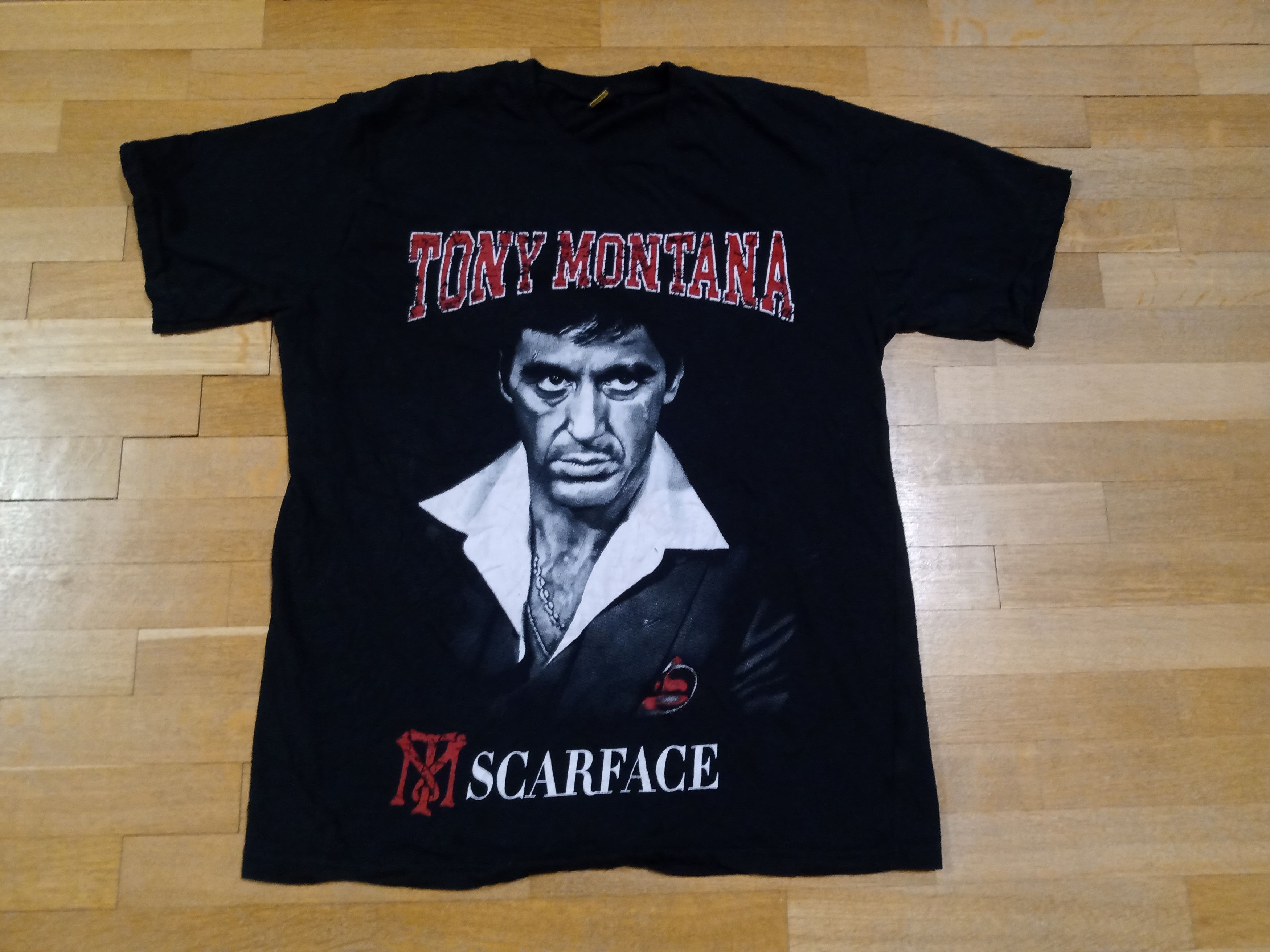 Vintage Shirt Scarface Tony Montana Energie Al Pacino Movie