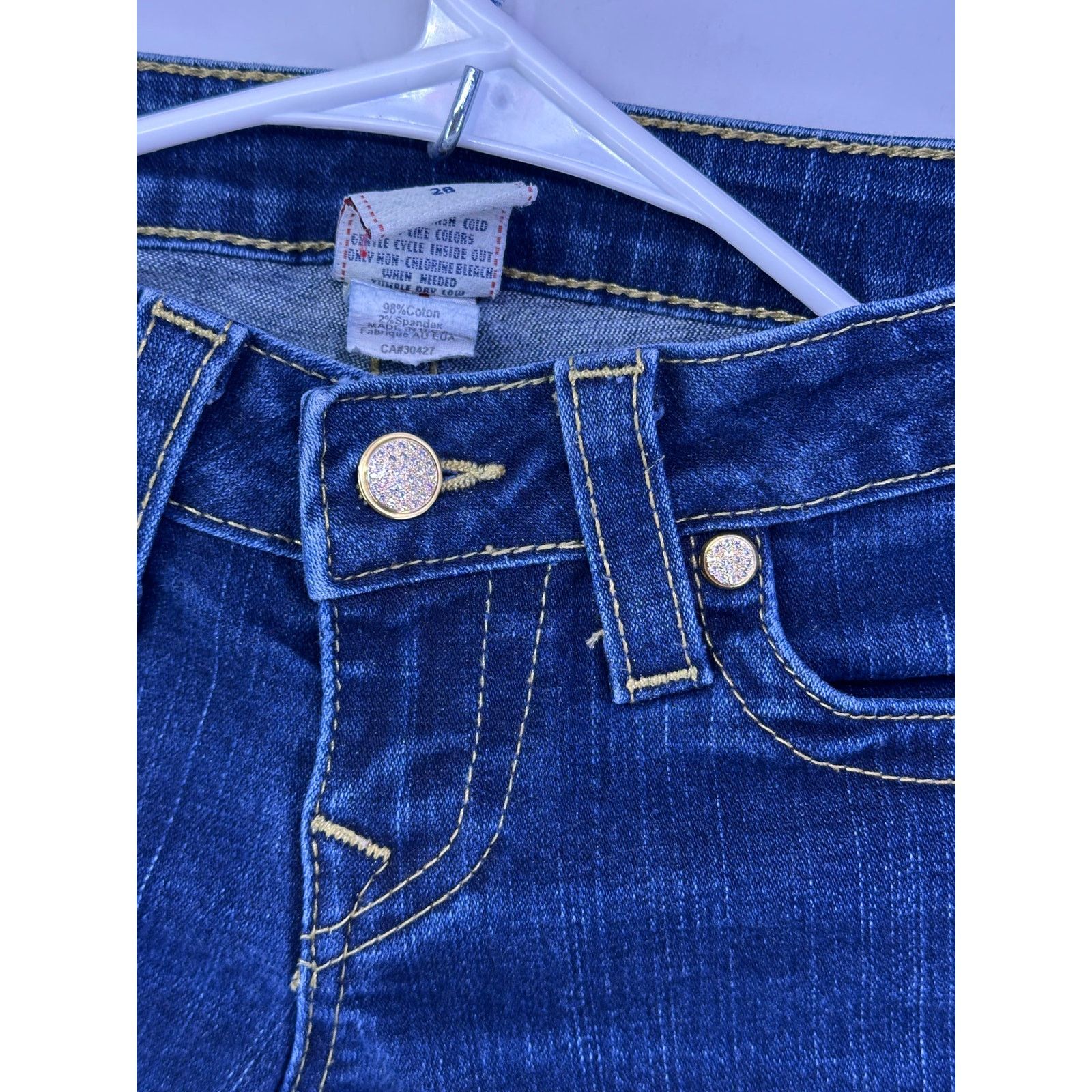 True Religion True Religion Blue Women’s Skinny Jeans Size 26 Size 26" / US 2 / IT 38 - 8 Thumbnail