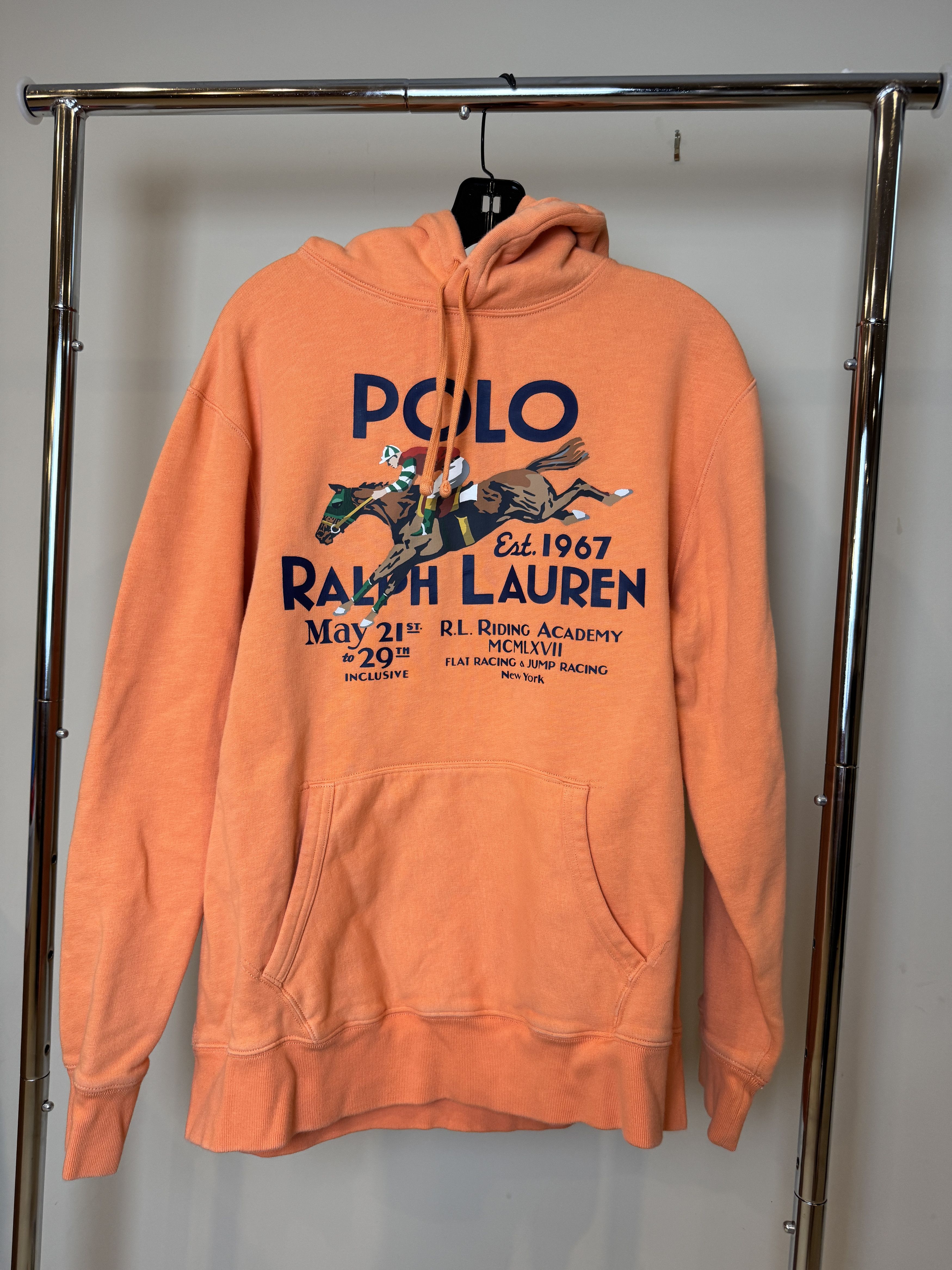 Polo Ralph Lauren Polo Ralph Lauren RL Riding Academy Orange XL Hoodie Size US XL / EU 56 / 4 - 1 Thumbnail