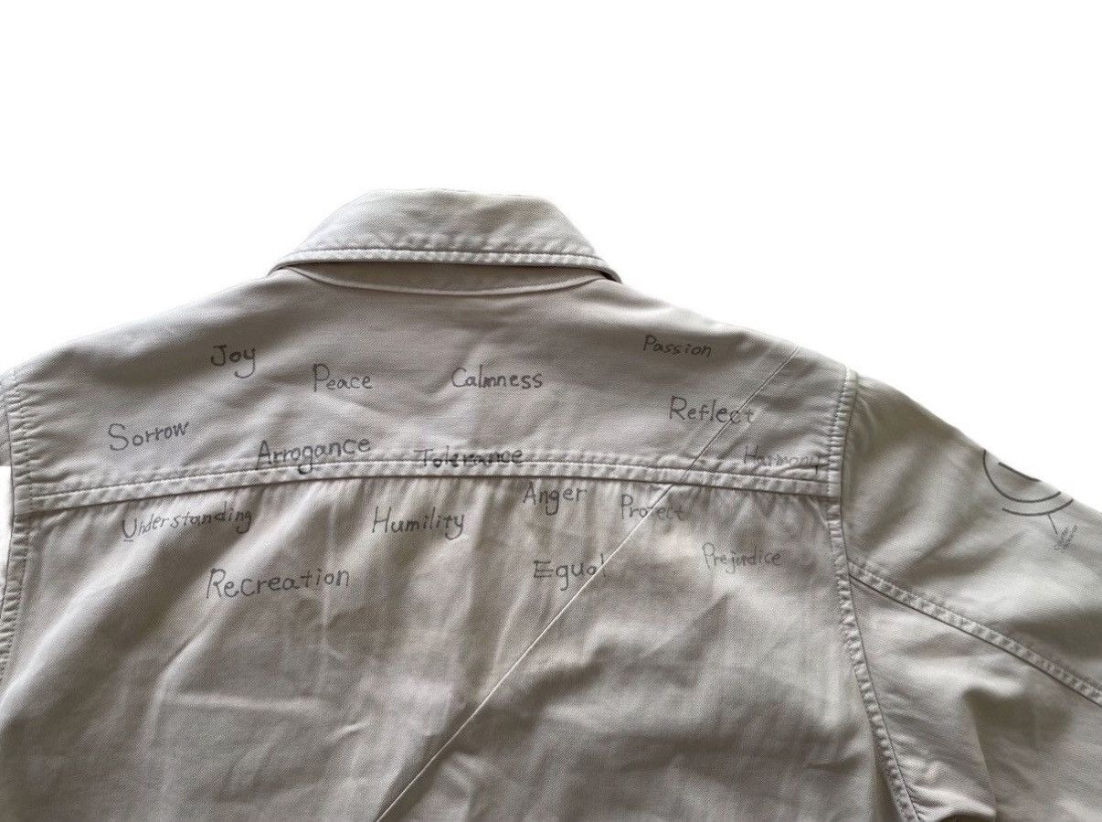 Undercover Undercover 10AW "Avakareta Life" Military Button-Up Size US S / EU 44-46 / 1 - 2 Thumbnail