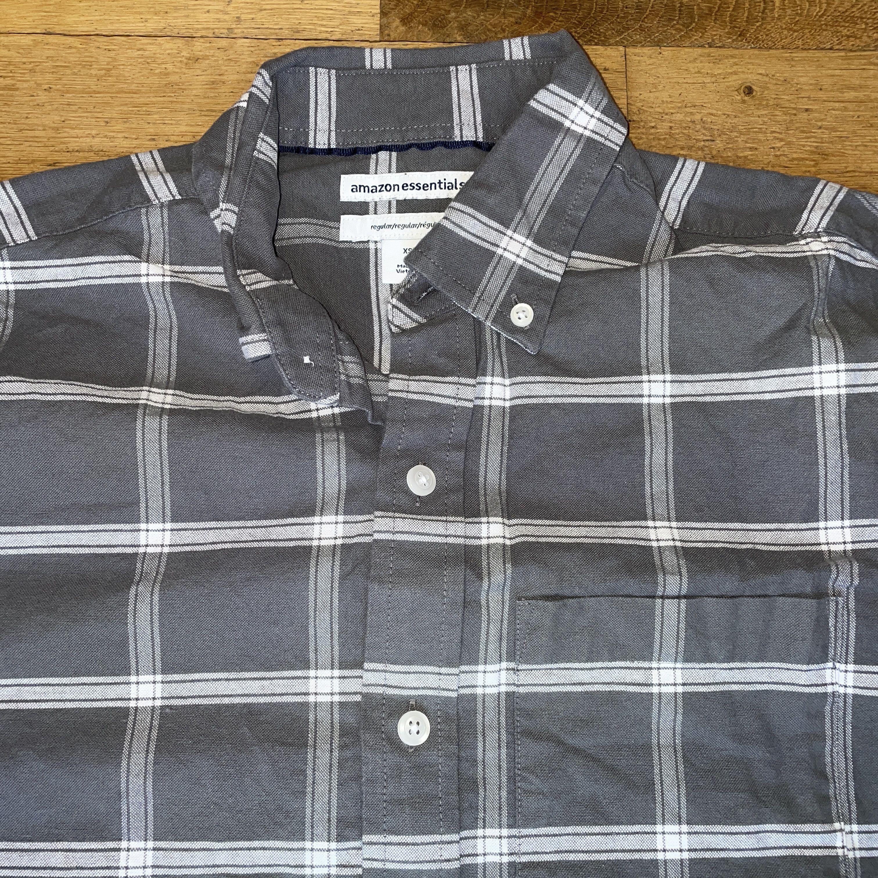 Other Amazon Men's Fashion Shirt Elegant Check Regular Fit Size Xs Size US XS / EU 42 / 0 - 3 Thumbnail