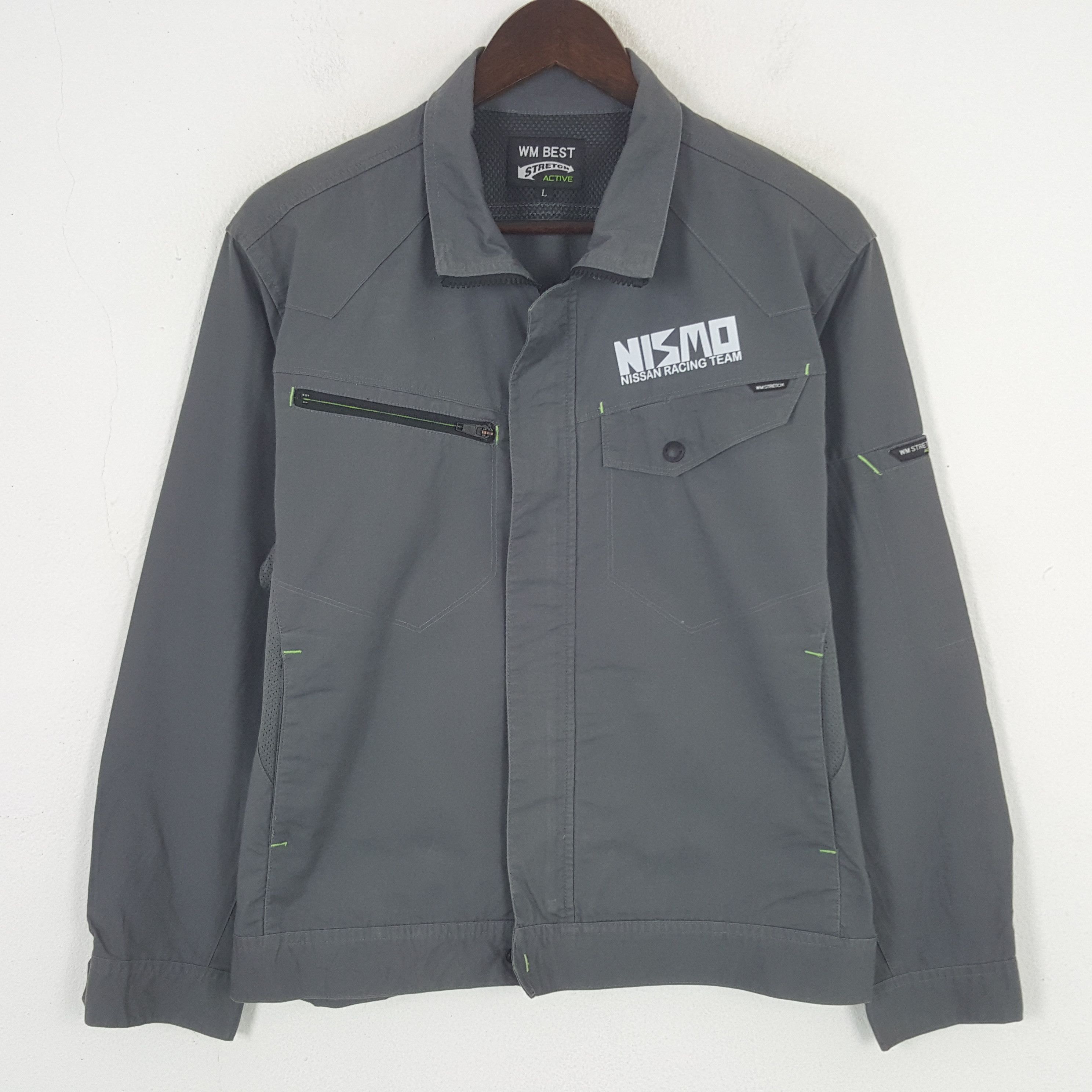 Japanese Brand × Vintage Vintage Nismo Nissan Racing Team Custom Japan Worker Jacket Size US S / EU 44-46 / 1 - 3 Thumbnail