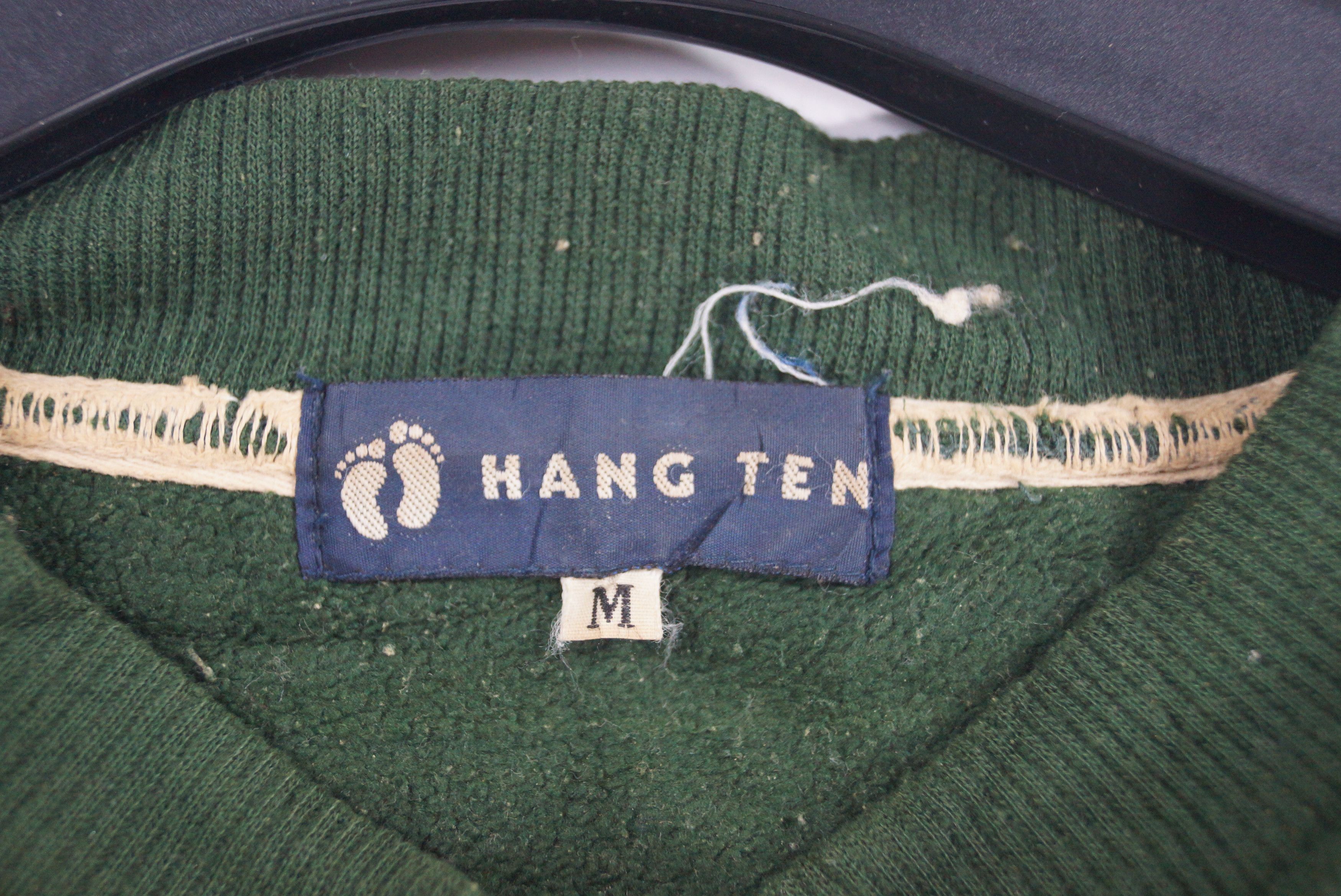 Hang Ten × Vintage Vintage Hang Ten Fleece Spell Out Size US M / EU 48-50 / 2 - 3 Thumbnail