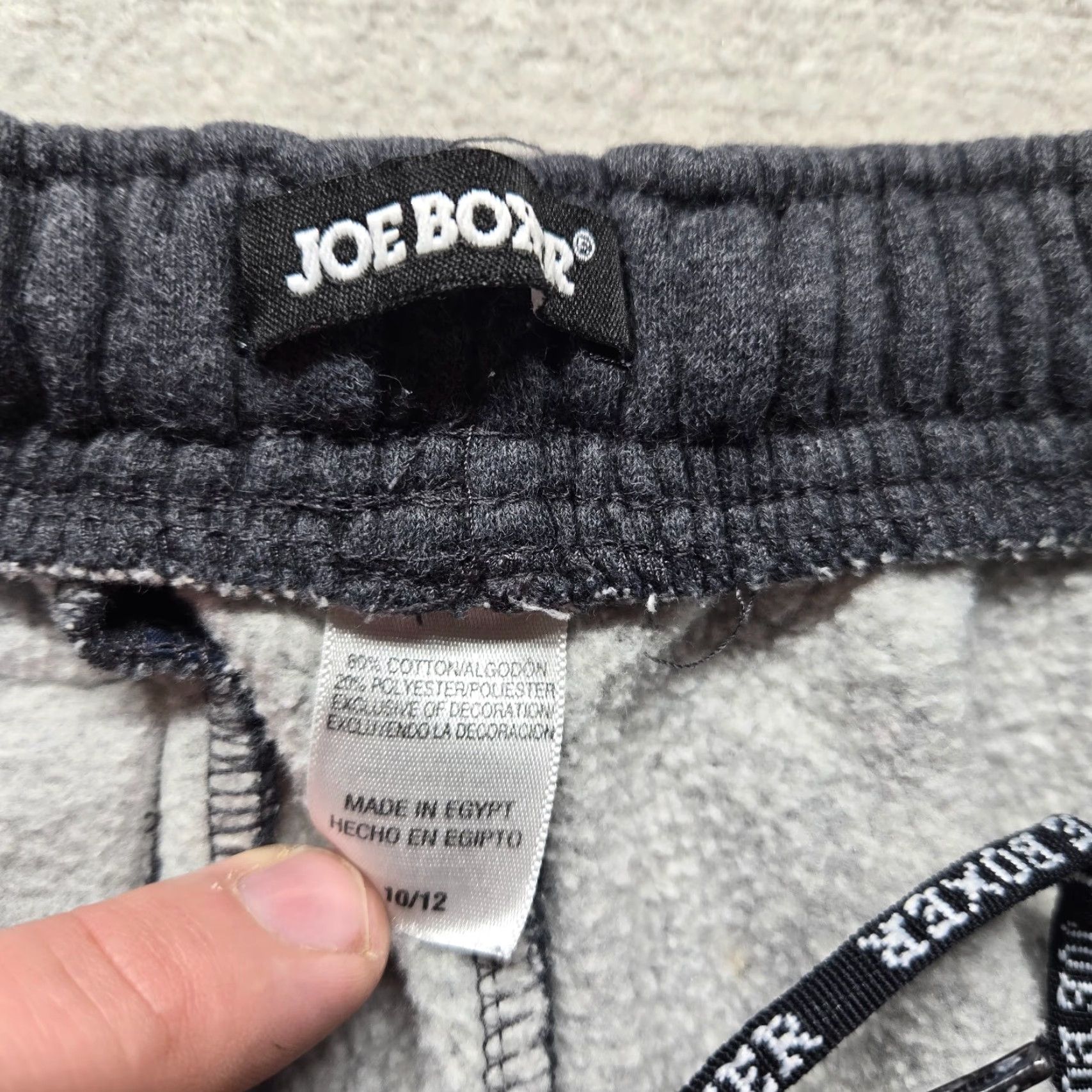 Joe Boxer VINTAGE Joe Boxer Shorts Adult Women Drawstring Cotton Blend Gray Pink 12 Women Clothing Shorts Size 34" / US 12 / IT 48 - 2 Thumbnail