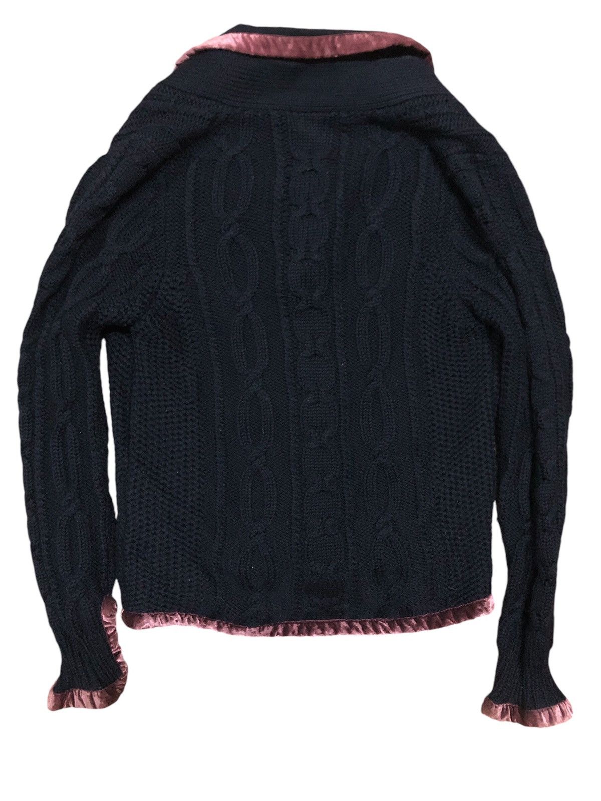 Aran Isles Knitwear × Homespun Knitwear × Sacai Sacai Cable Knitwear Jacket Size S / US 4 / IT 40 - 2 Thumbnail